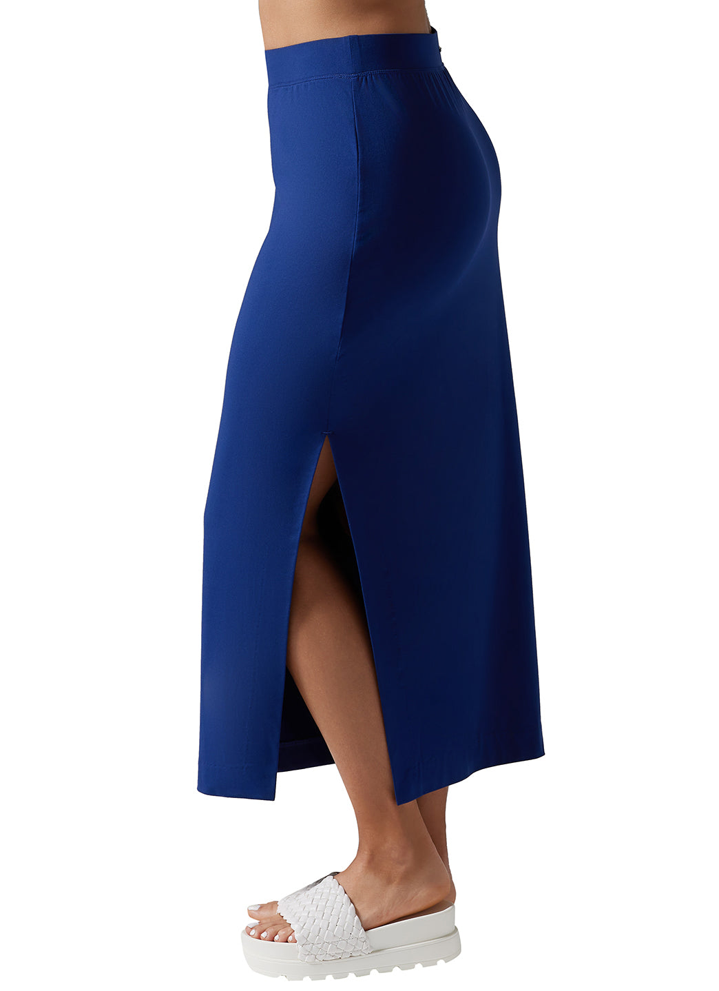 Tavi Brushed Tec Knit Midi Skirt、mySite、noshort