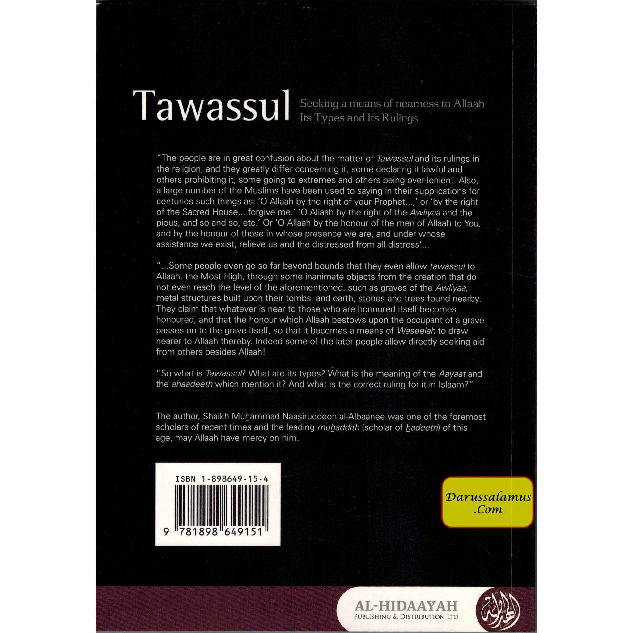 Tawassul, Seeking A Means Of Nearness To Allaah Its Types and Its Rulings By Shaykh al-Albani、mySite、topwebapps