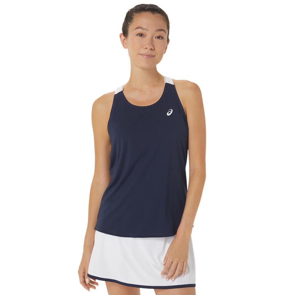 Asics Women's Court Skirt - Brilliant White、mySite、neckold