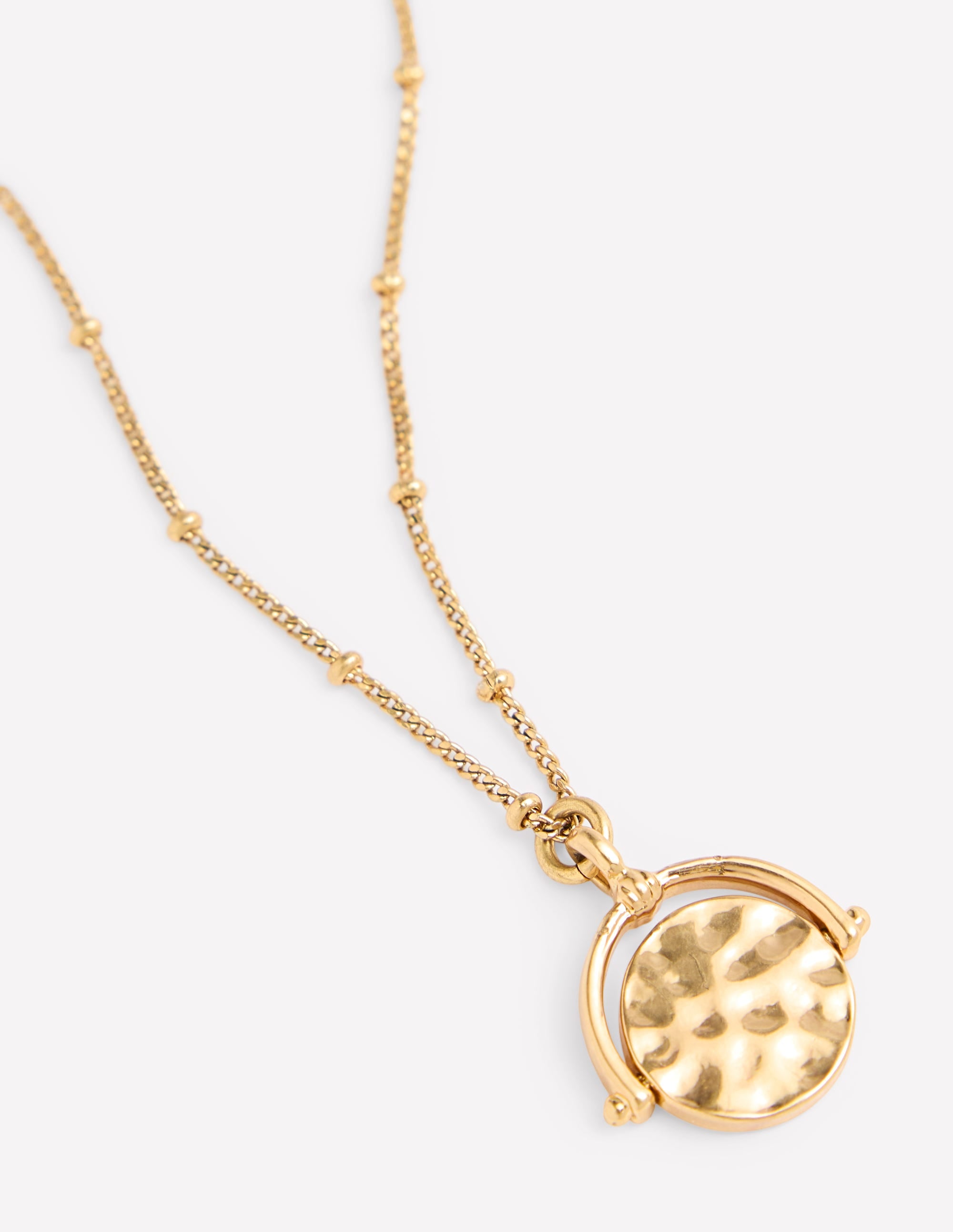  Fine Spinner Pendant Necklace-Gold、mySite、ashleygrahame