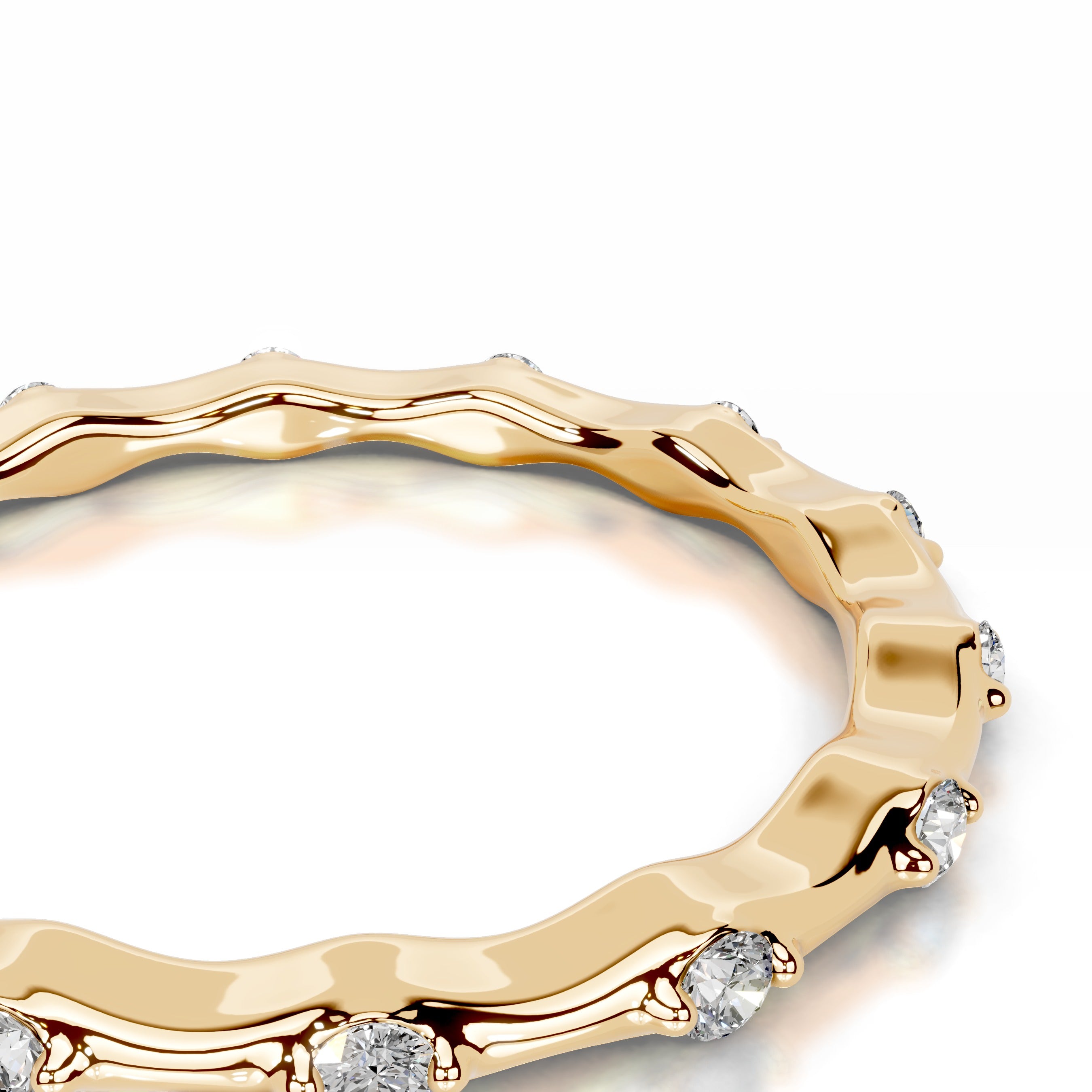 McKay Lab Grown Diamond Wedding band - 18K Yellow Gold、mySite、hinf8tx79