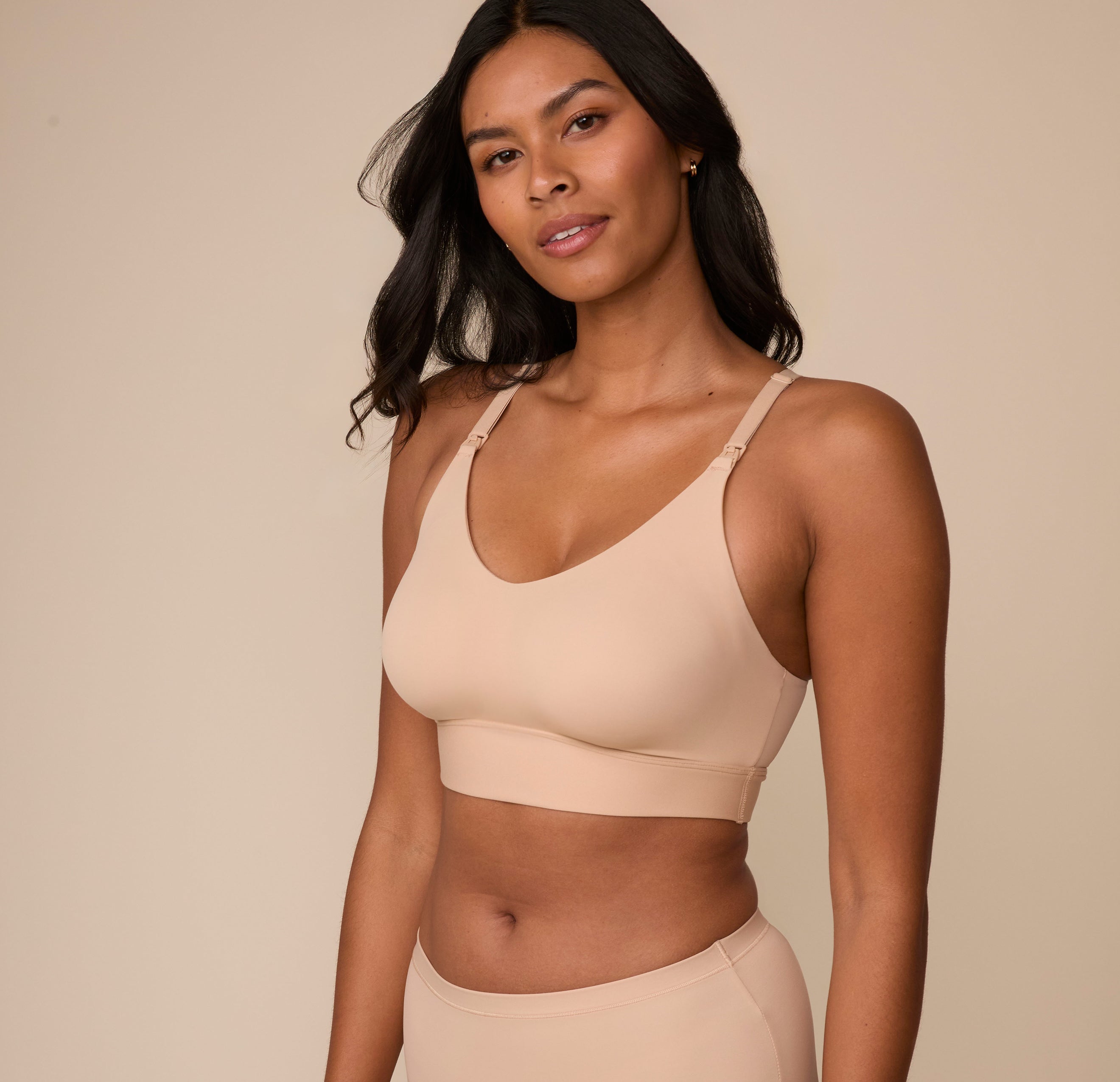 Bliss Nursing Bralette - Beige、mySite、bengalsvssteelers
