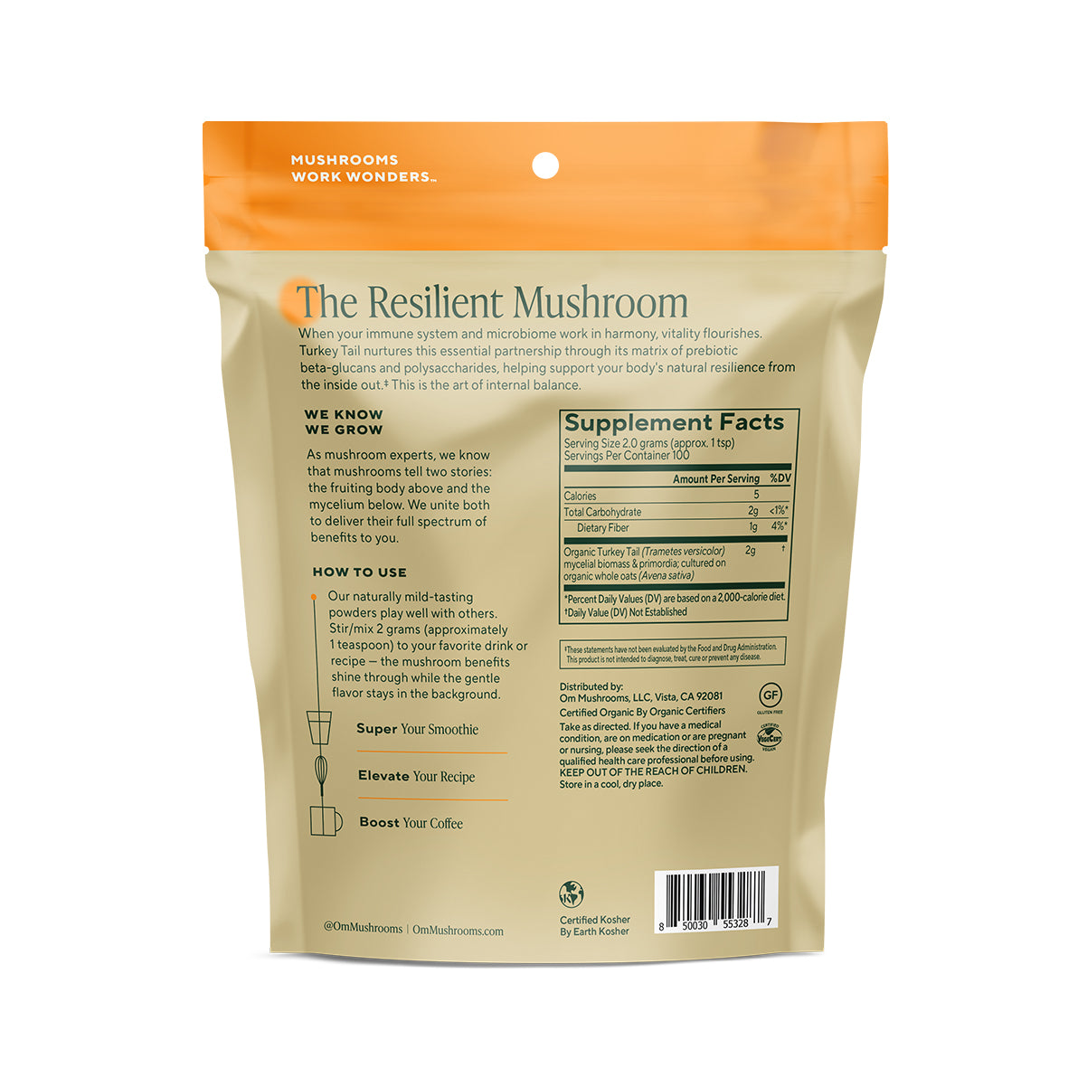 Turkey Tail Organic Mushroom Powder、mySite、gigharbornorthrealestate