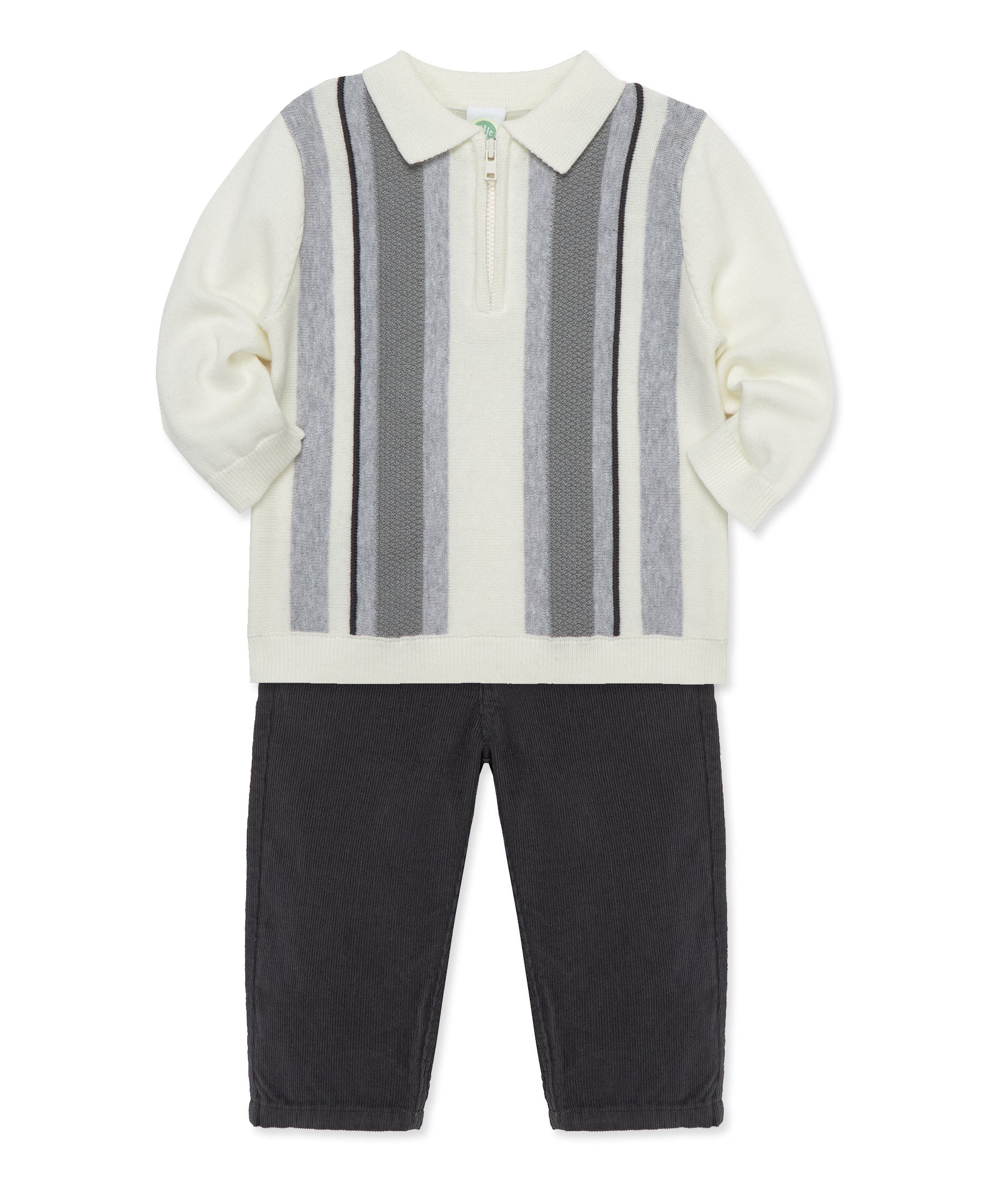  Intarsia Knit Polo Set (12M-24M)、mySite、layawaytickets