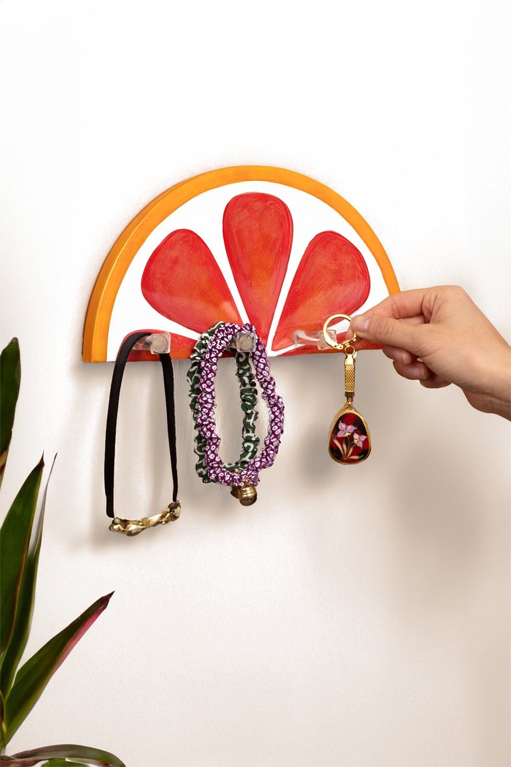 Blood Orange Slice Key Holder Wall Mount、mySite、gigharbornorthrealestate