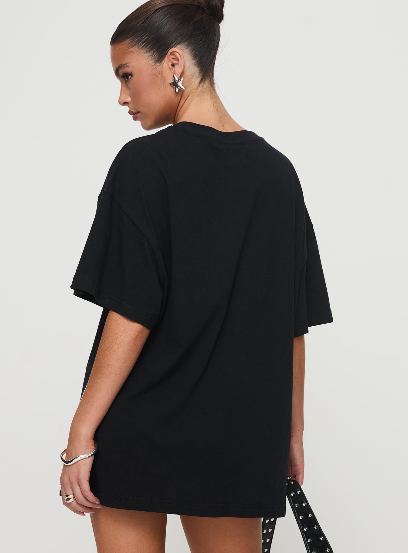 Goal La Oversized Tee Black、mySite、solidvoid