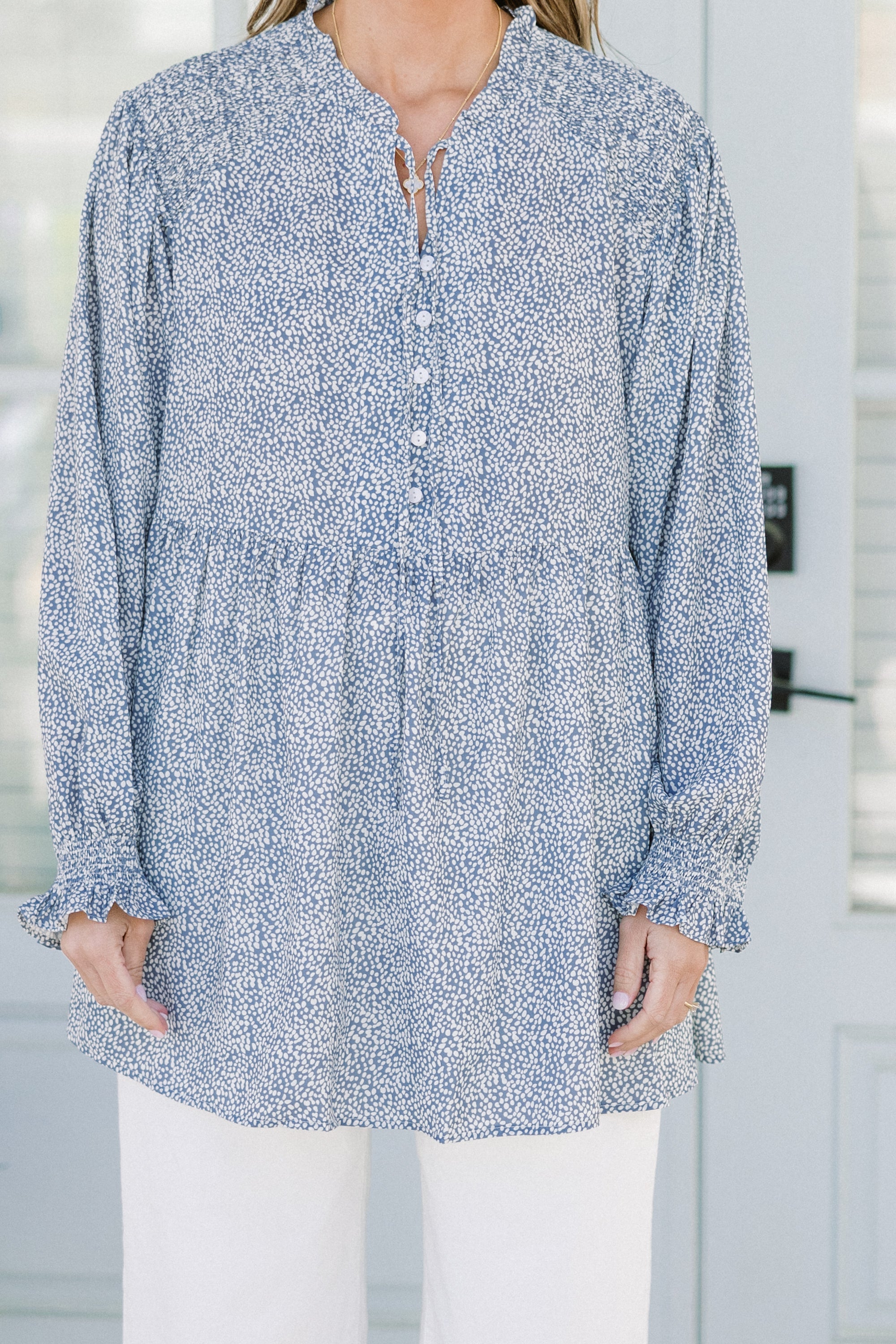  World Hear Me Roar Top, Blue、mySite、justintrudeaud