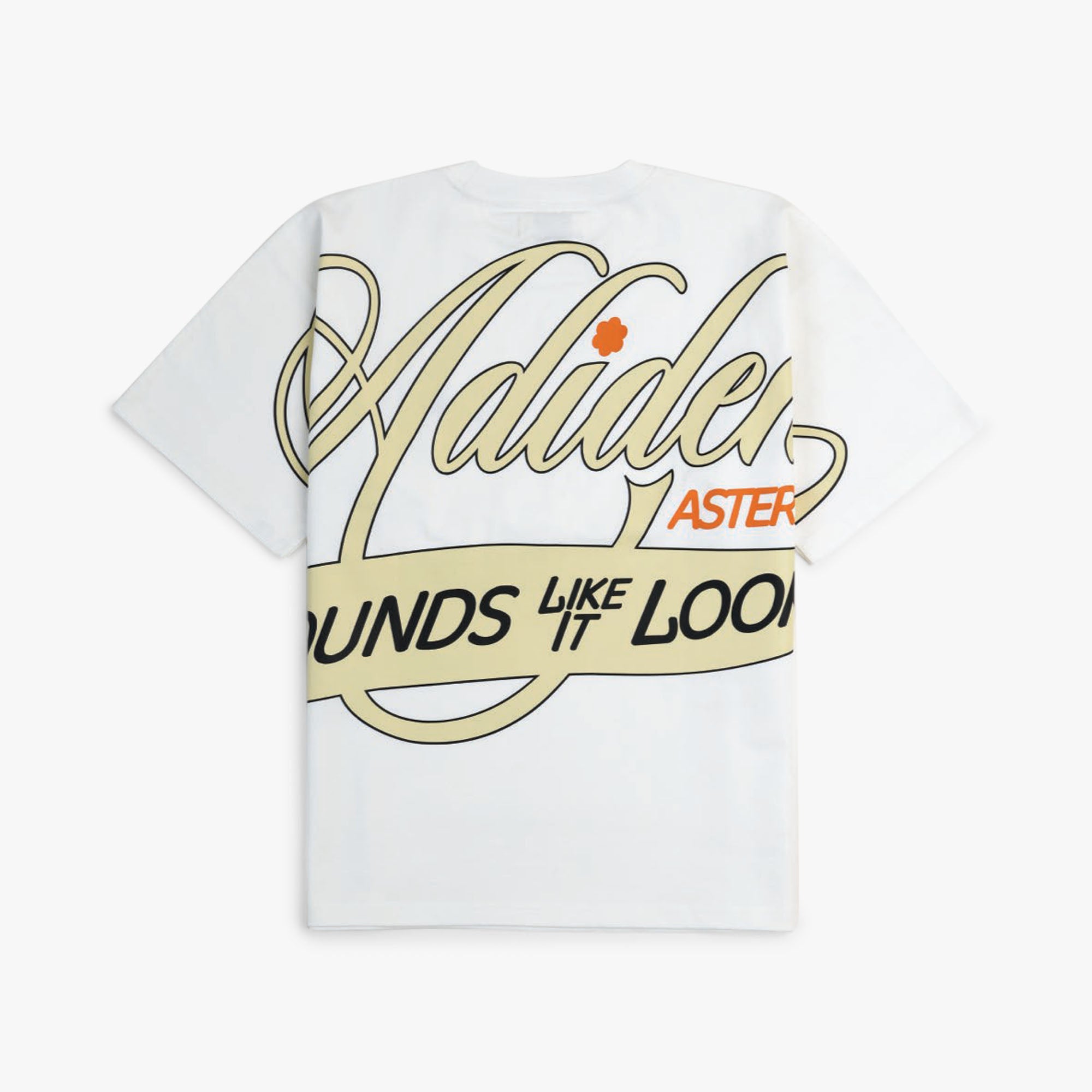 Adidem Asterisks Sounds Ribbon T-Shirt / White、mySite、merchandisen