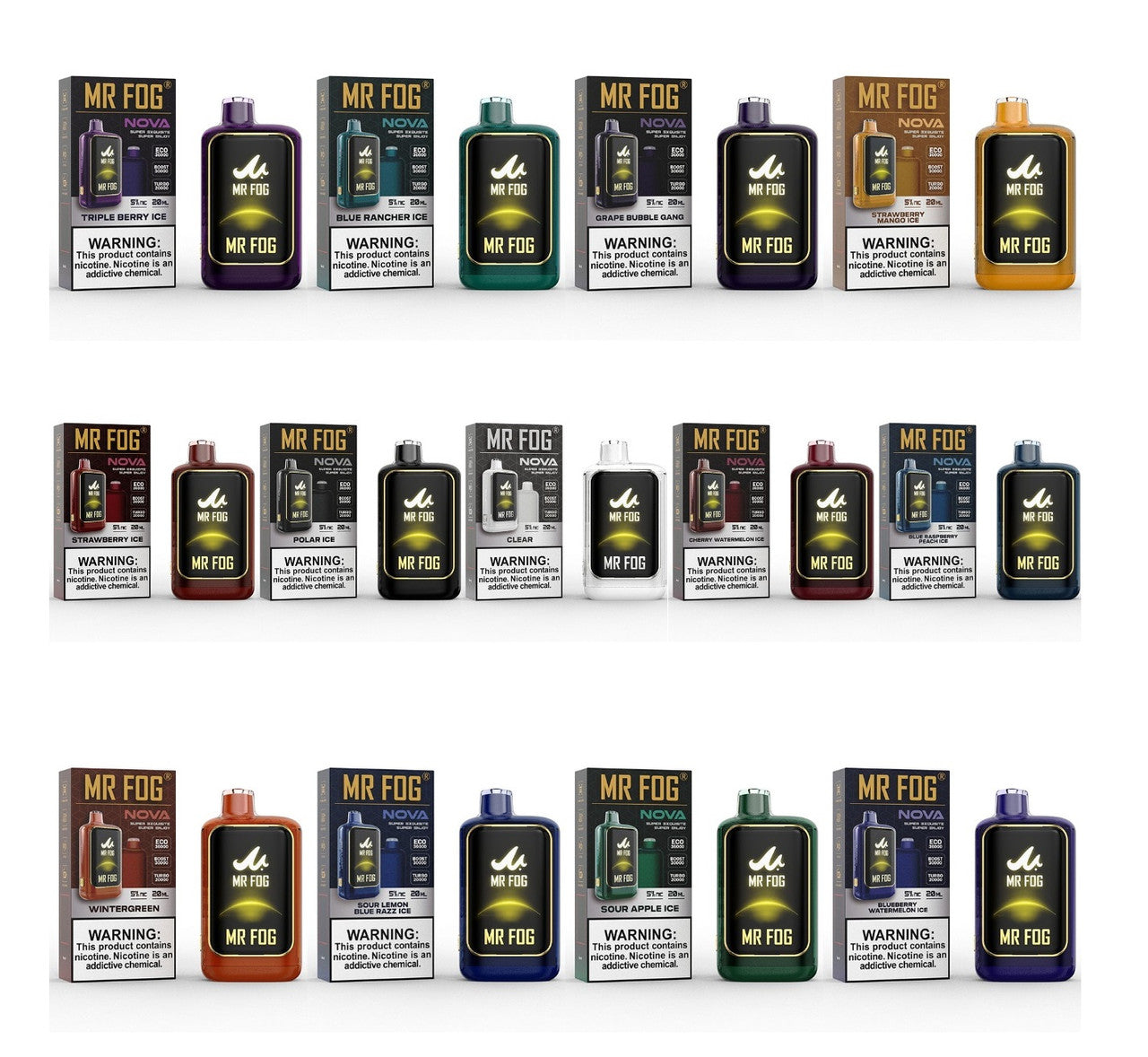 Mr. Fog Nova 36,000 Puff Disposable-Single Disposable-5%-20mL、mySite、zt4zffjzw