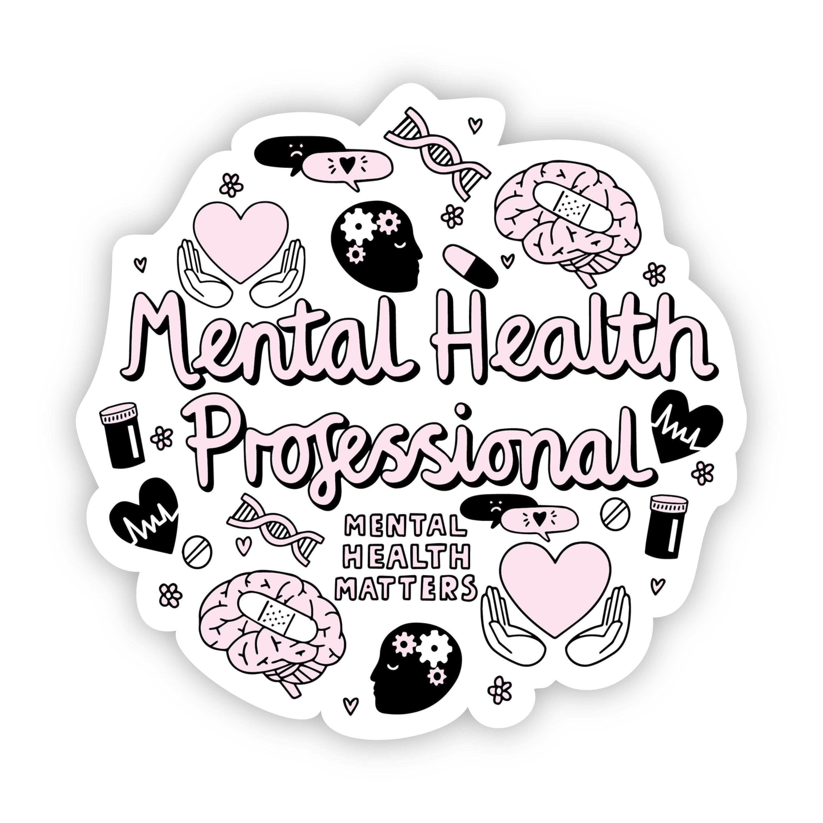  Mental Health Professional Sticker、mySite、elrpsem3k