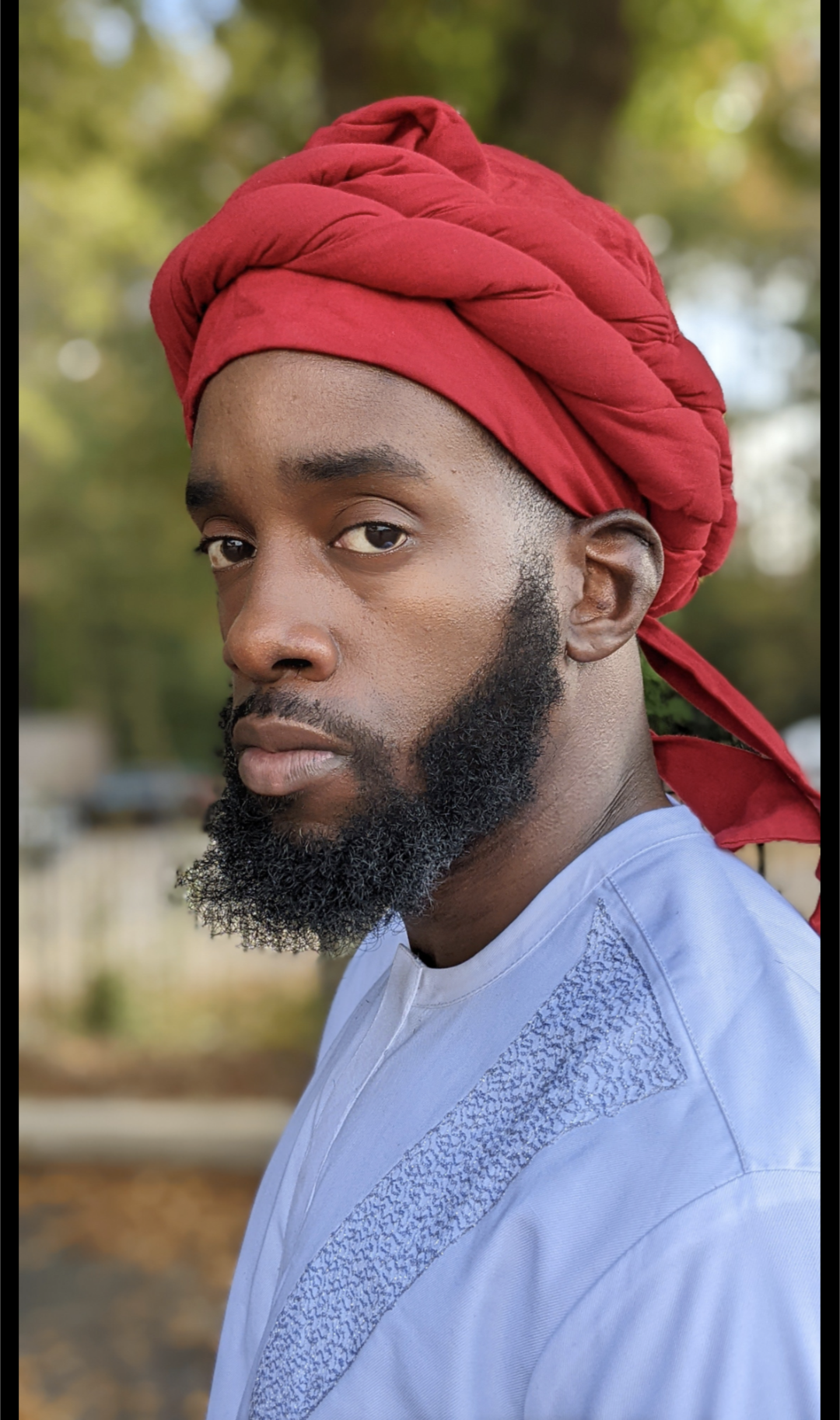 Nyekundu African pre-tied Turban wrap-DPH4097PT、mySite、solidvoid