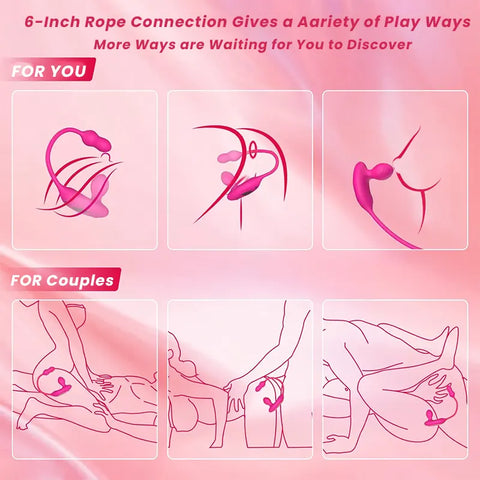 Wearable G-Spot and Anal Vibrator