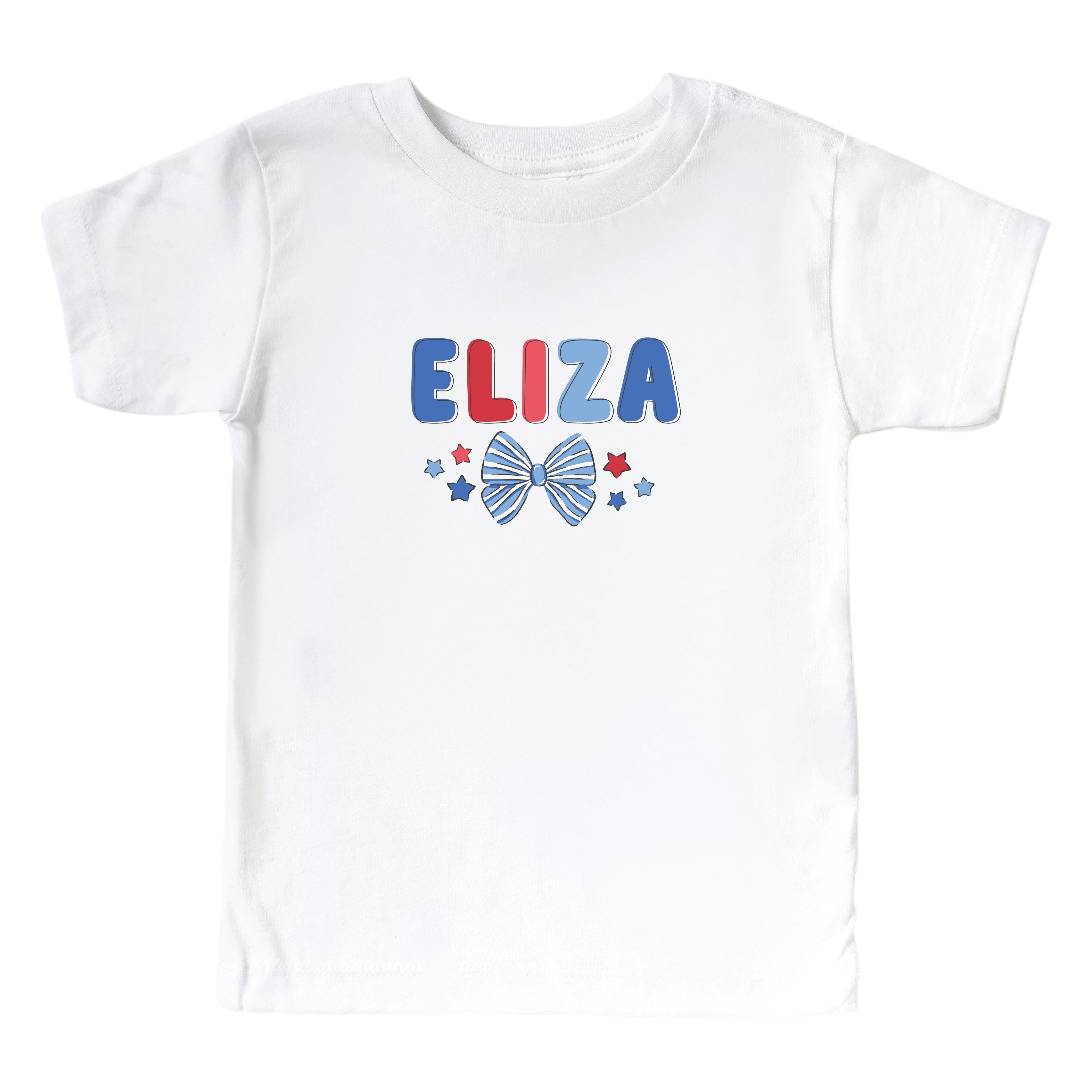  Personalized Party in the USA Kids Graphic Tee | White、mySite、layawaytickets
