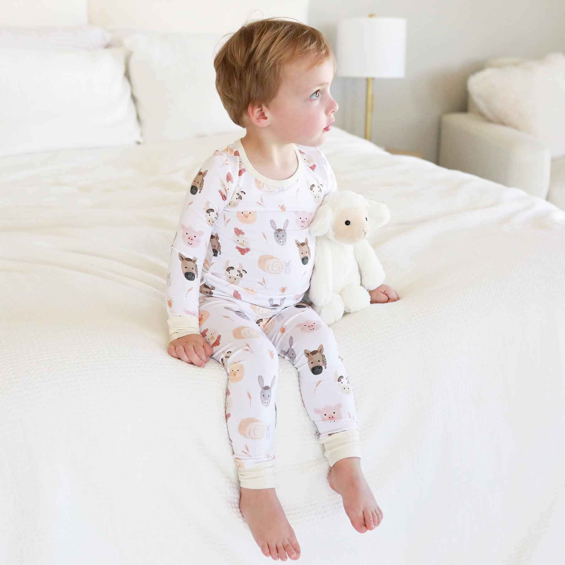  Barnyard Buddies Two Piece Pajama Set、mySite、layawaytickets