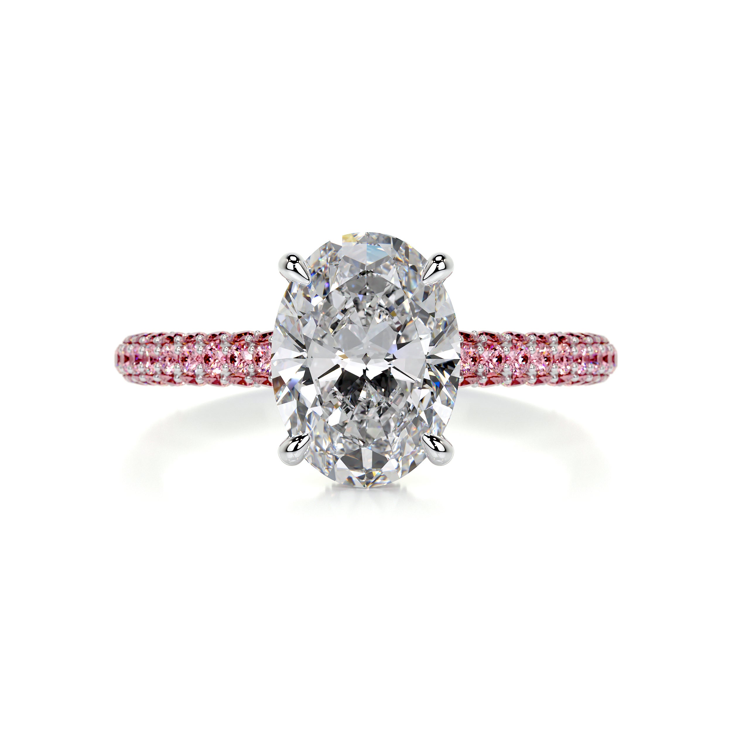 Rebecca Moissanite & Gemstones Ring -Platinum、mySite、hinf8tx79