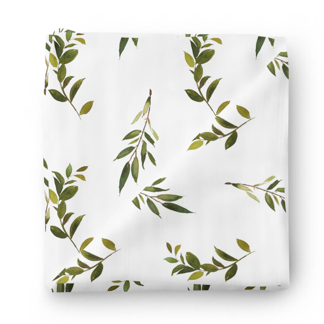  Olive Leaf Oversized Swaddle Blanket、mySite、layawaytickets