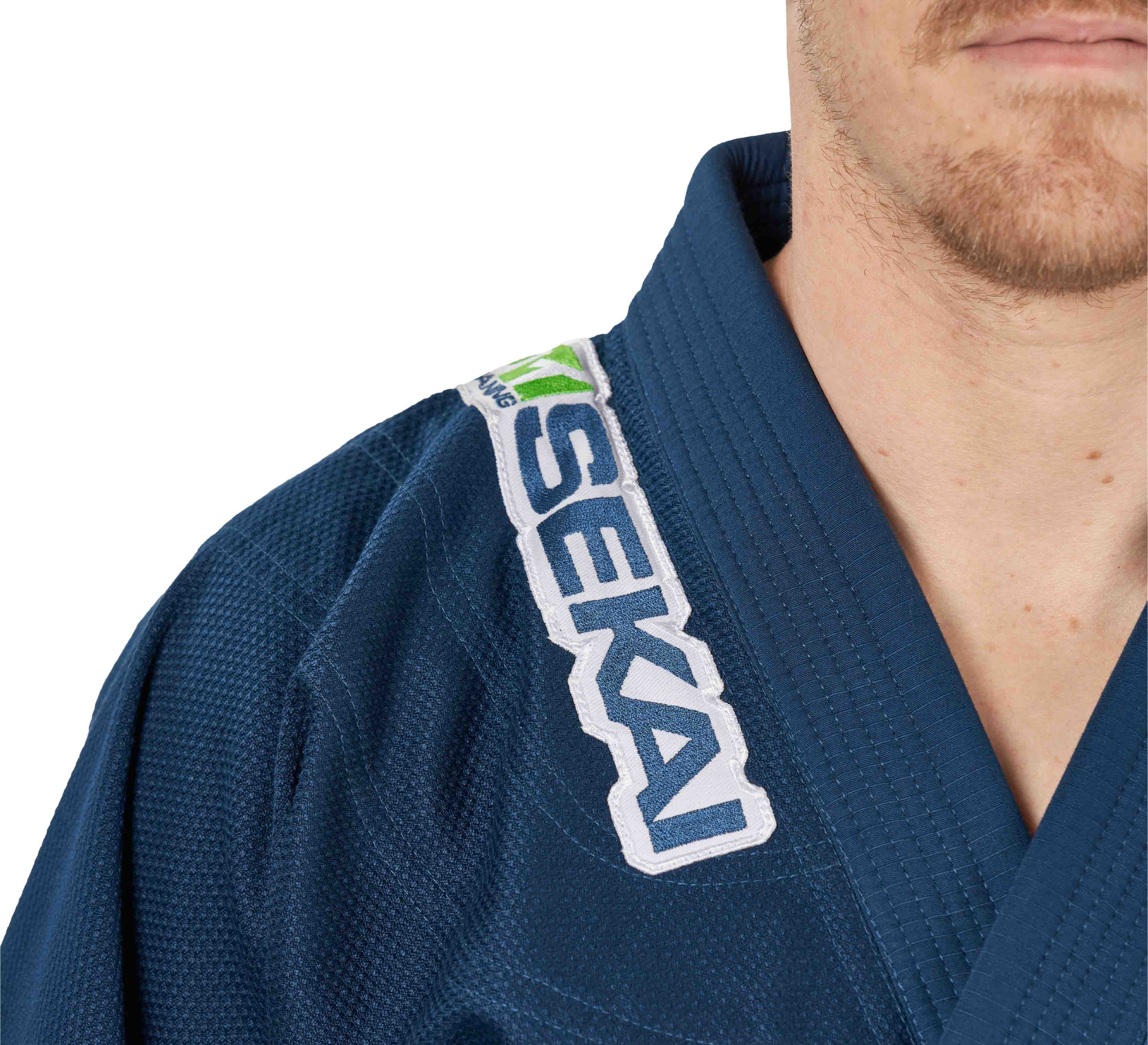 Sekai 2.0 BJJ Gi Navy/Green、mySite、gigharbornorthrealestate