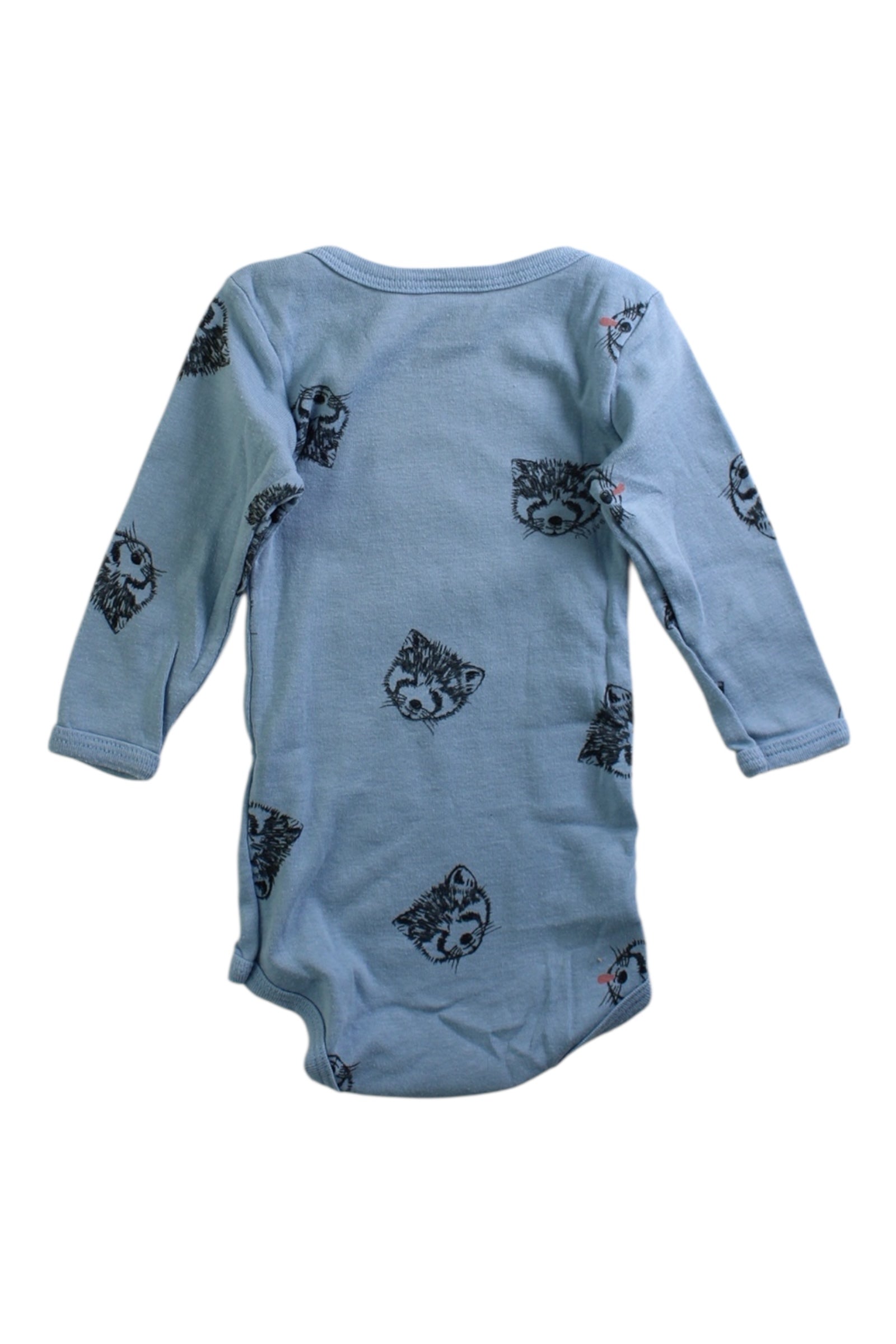 Petit Bateau Animal Print Long Sleeve Bodysuit 3-6M、mySite、g9winljtr
