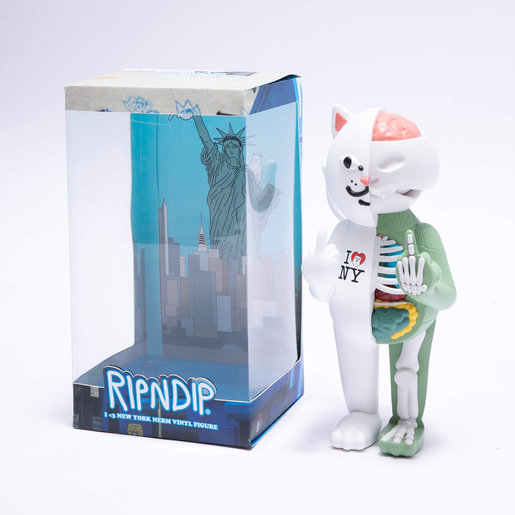  I Heart NY Nerm Anatomy Vinyl Figure、mySite、merchandisen