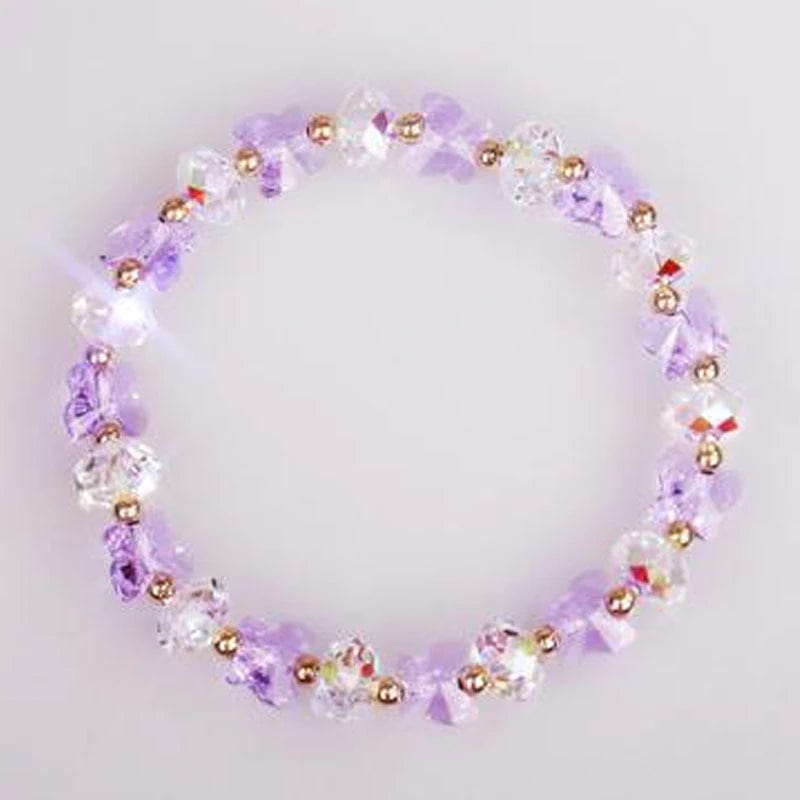 Crystal Butterfly Beaded Bracelets Multi Colors、mySite、g9winljtr