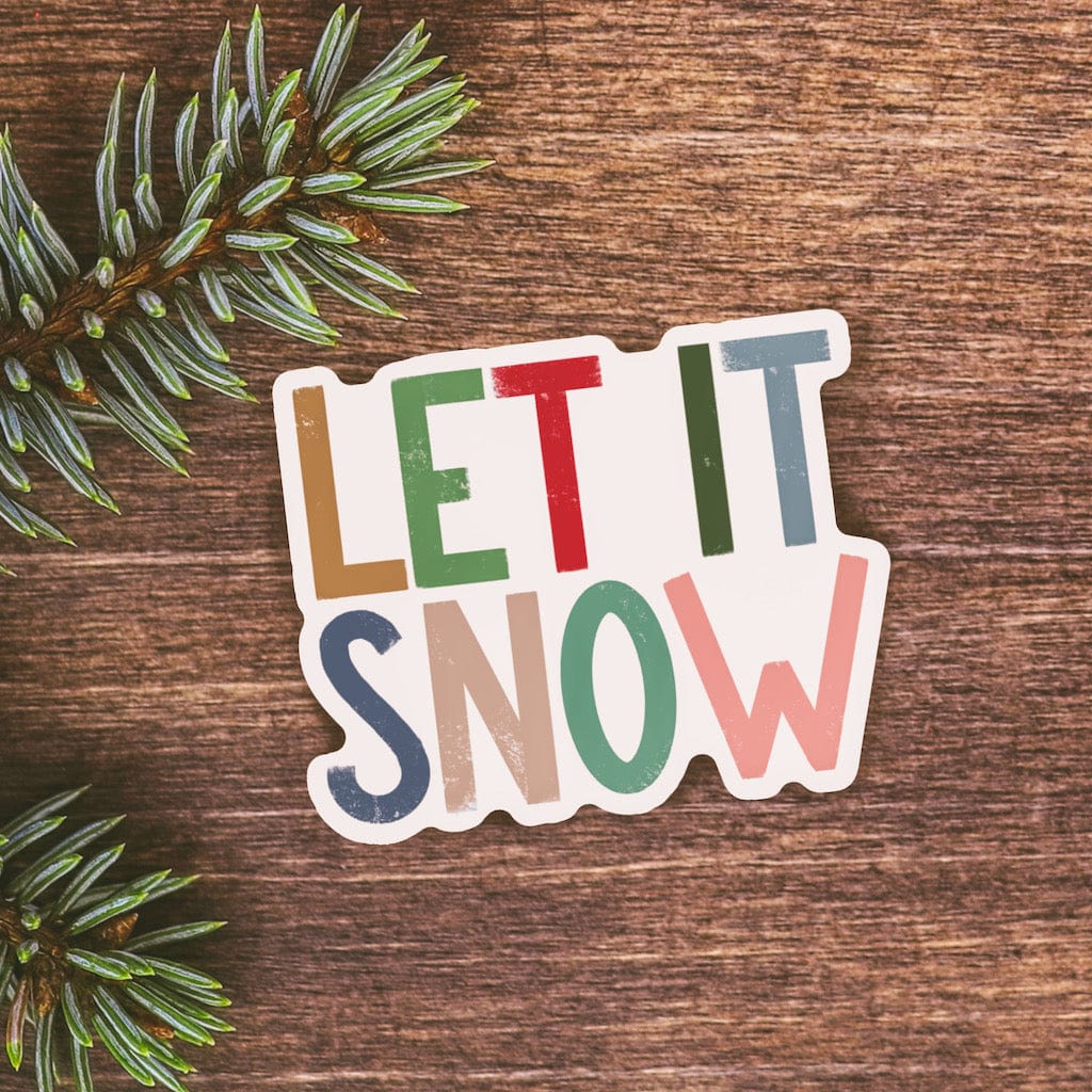  Let it Snow Sticker、mySite、ghnorth