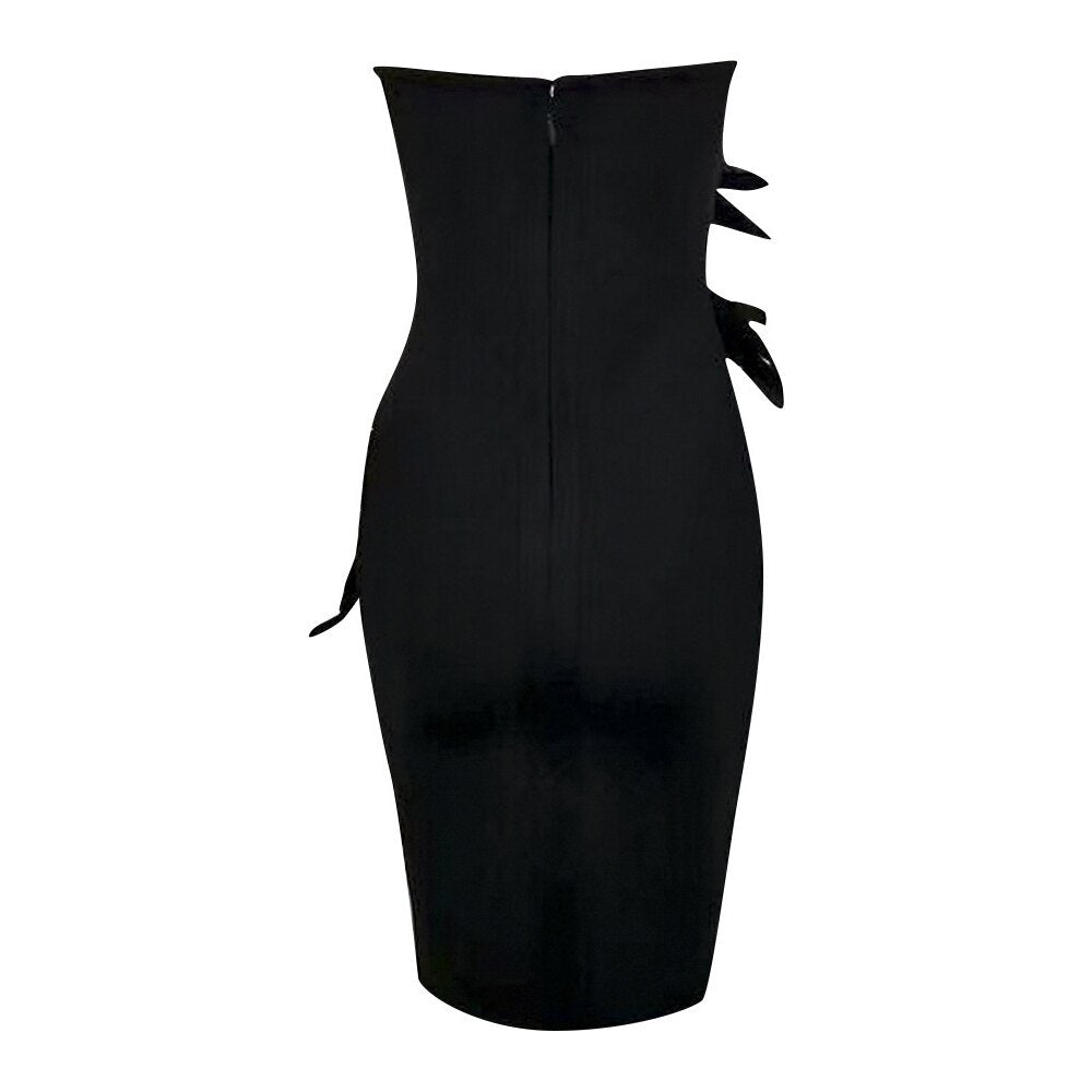  Erin Black Feather Dress、mySite、merchandisen