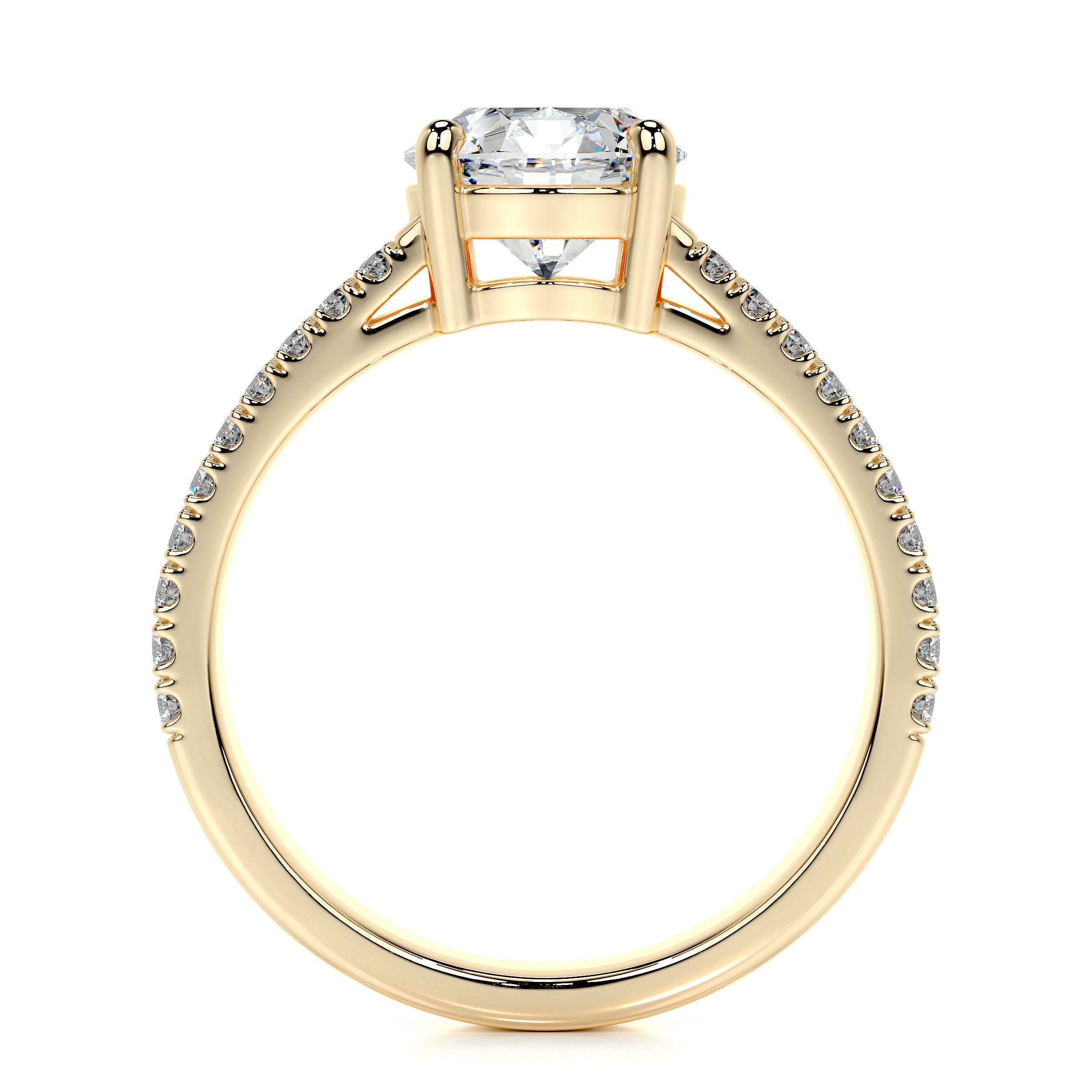Jillian Lab Grown Diamond Ring -18K Yellow Gold、mySite、hinf8tx79