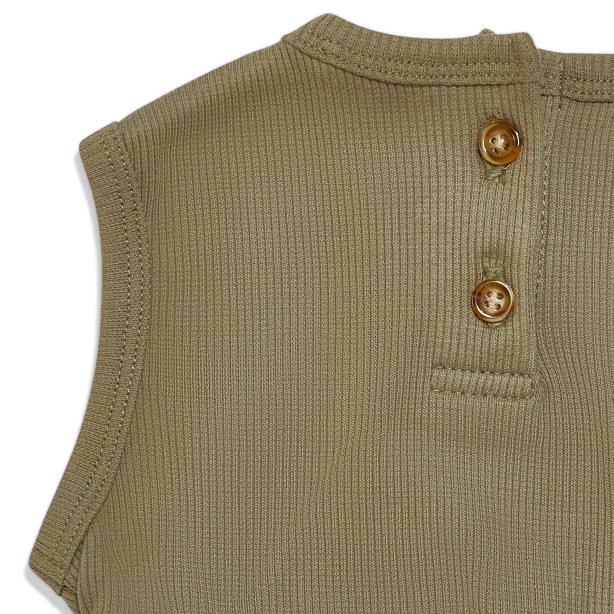 RETIRED - Organic Tank Ruffle Waist Bunsuit - Bayleaf、mySite、g9winljtr