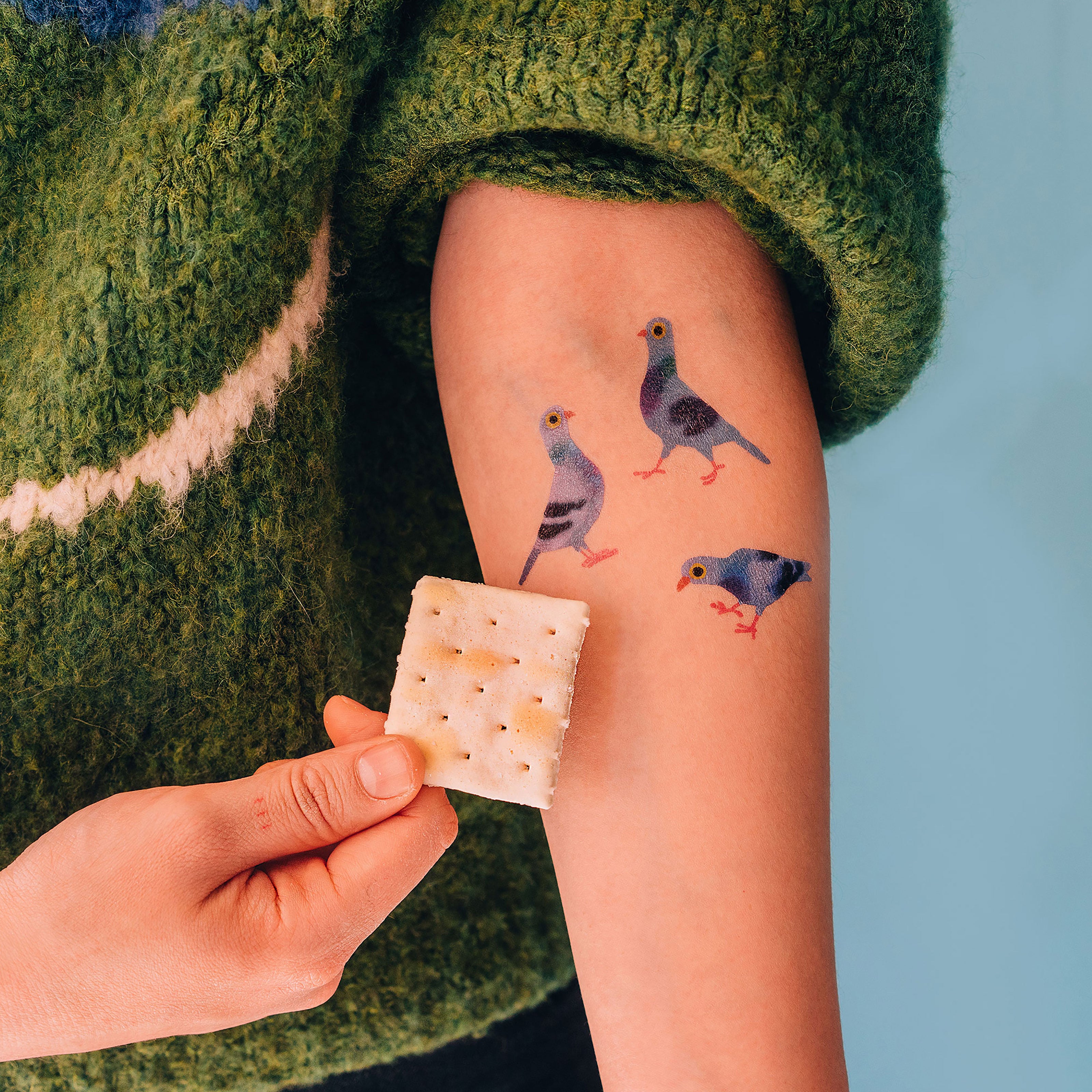  Pigeon Pals Tattly Temporary Tattoos、mySite、ghnorth
