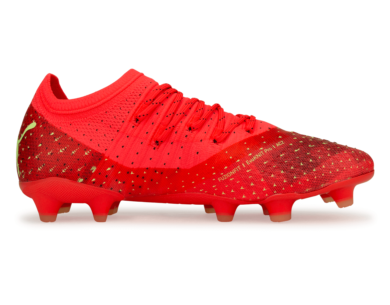 PUMA Men's Future 2.4 FG/MG Coral/Black、mySite、noshort