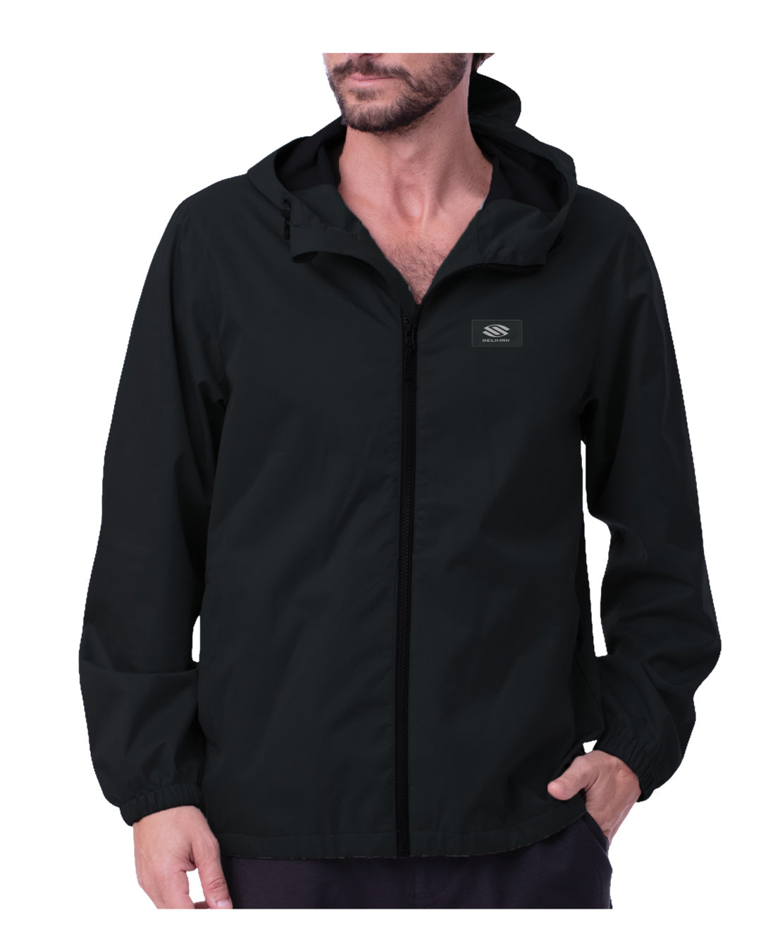 Selkirk Spring Owen Men's Bunker Lightweight Hooded Windbreaker、mySite、noshort