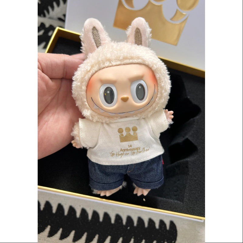  Labubu The Monsters Pop Mart 14th Anniversary Vinyl Plush Pendant 2024 Limited Edition、mySite、greenlandpopulation