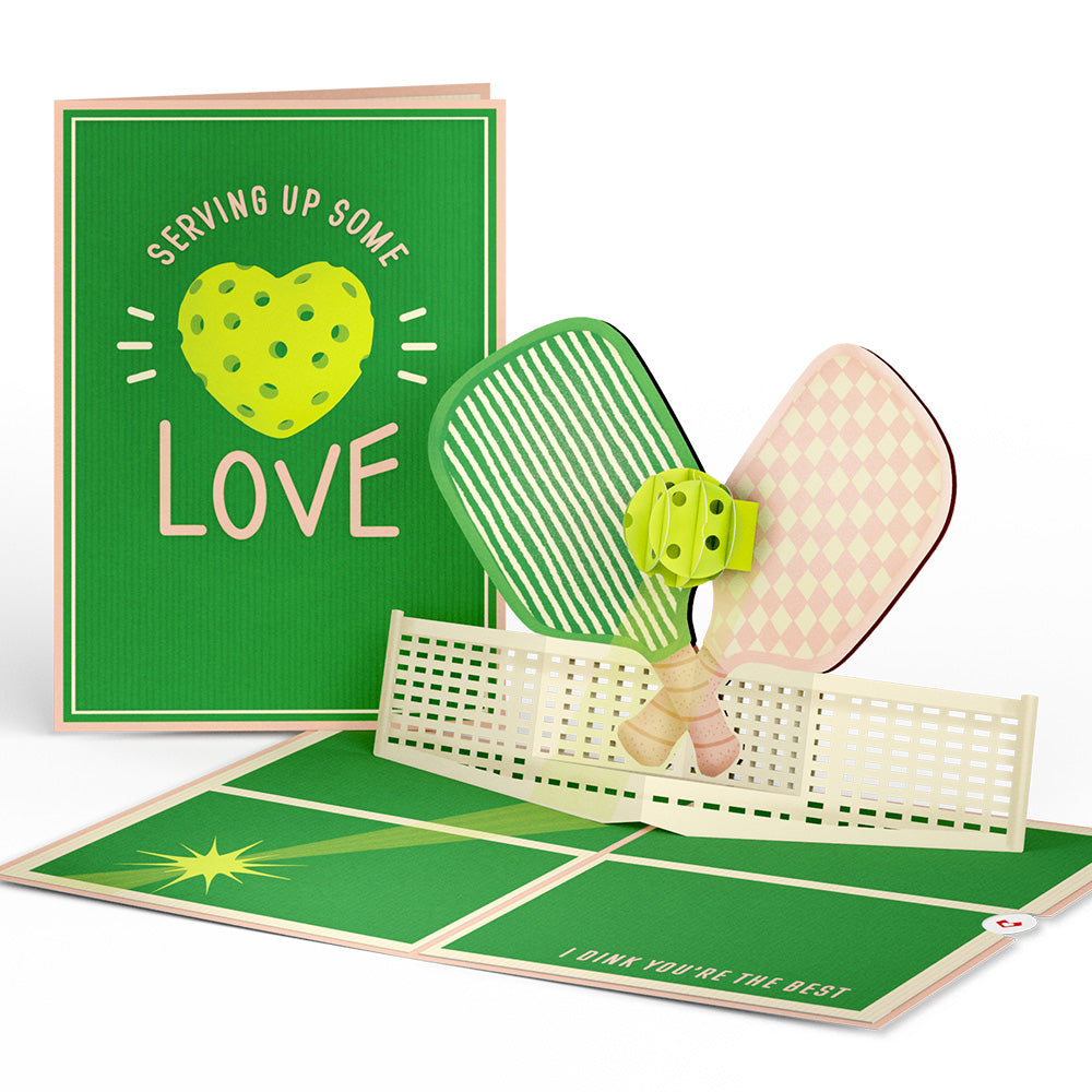 I Dink You're the Best Pickleball Pop-Up Card、mySite、solidvoid