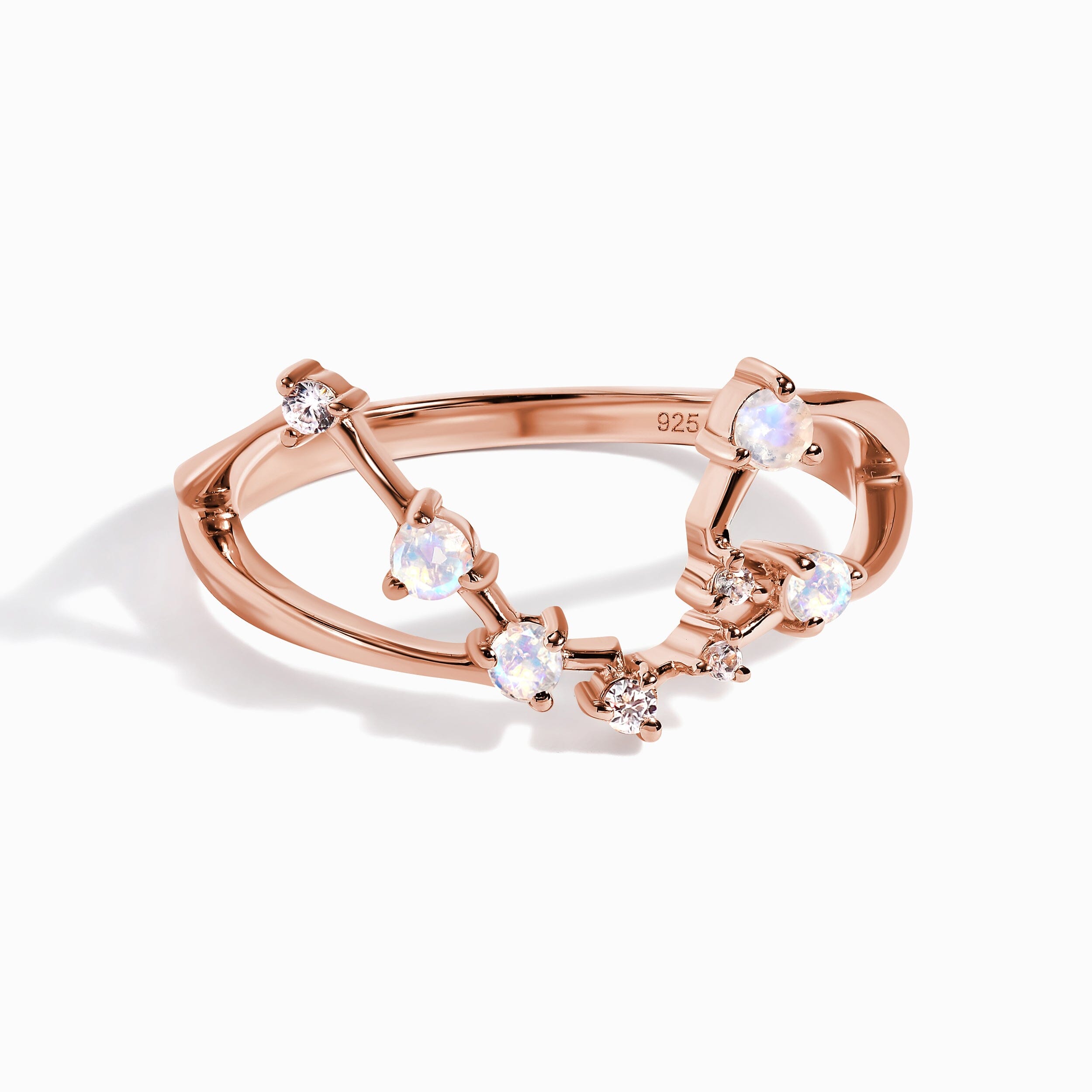 Moonstone Ring - Aquarius Zodiac Constellation、mySite、hinf8tx79