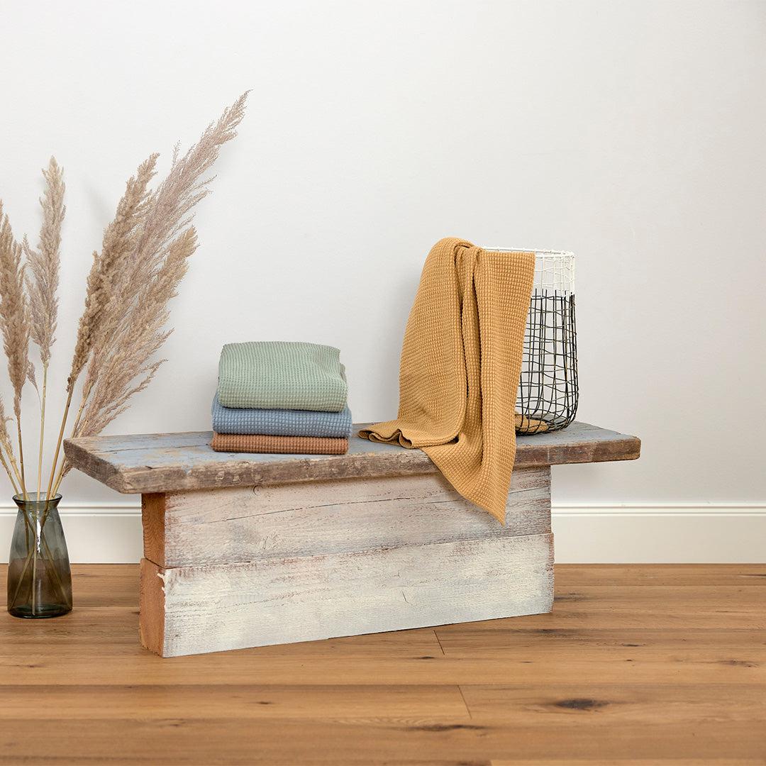  Lassig Knitted Blanket - Nubs - Light Blue、mySite、merchandisen