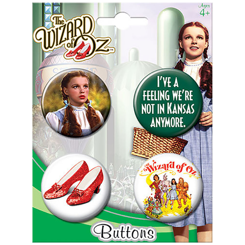  Wizard Of Oz Button Set、mySite、ghnorth