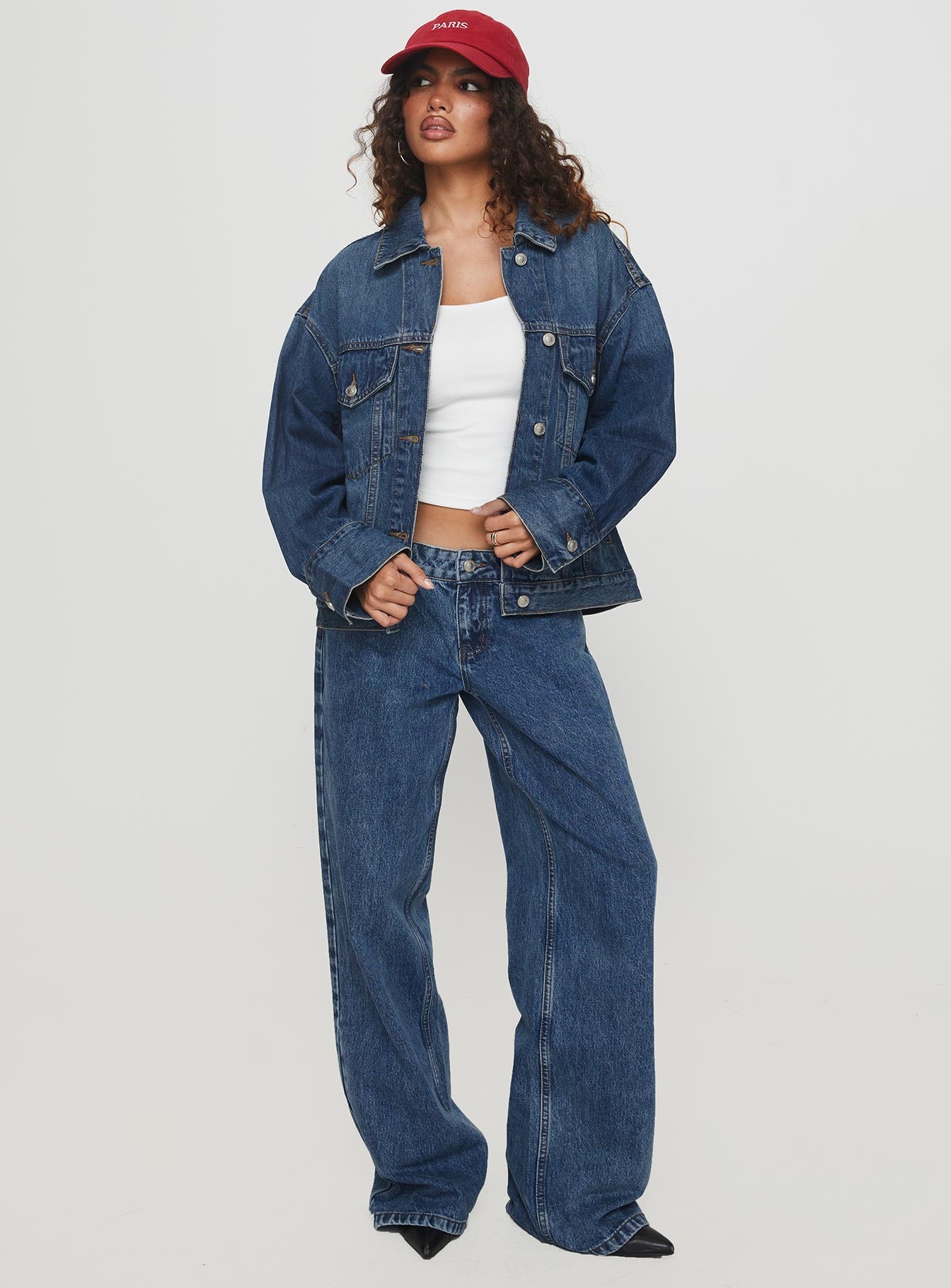 Kooper Denim Jacket Vintage Mid Wash、mySite、solidvoid