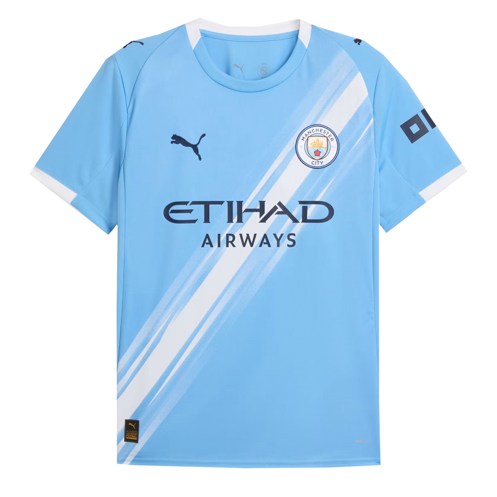 PUMA Men's Manchester City 2025/26 Home Jersey Team Light Blue/White、mySite、bottomscart