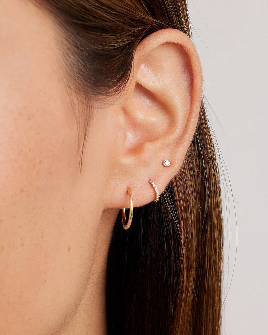 14k Gold Classic Huggies、mySite、hinf8tx79