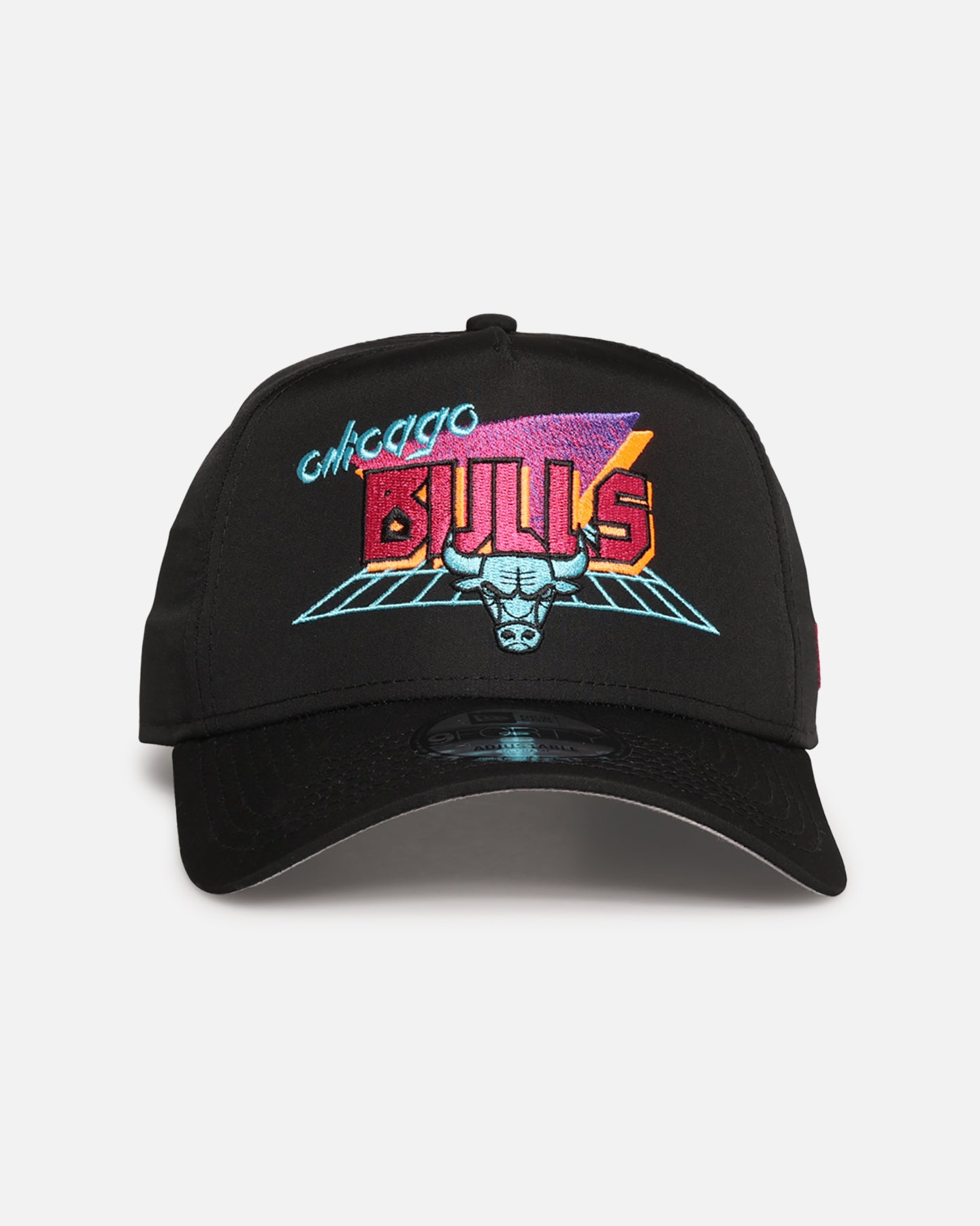 New Era Chicago Bulls 'Retro Arcade' 9FORTY A-Frame Snapback Black、mySite、zt4zffjzw