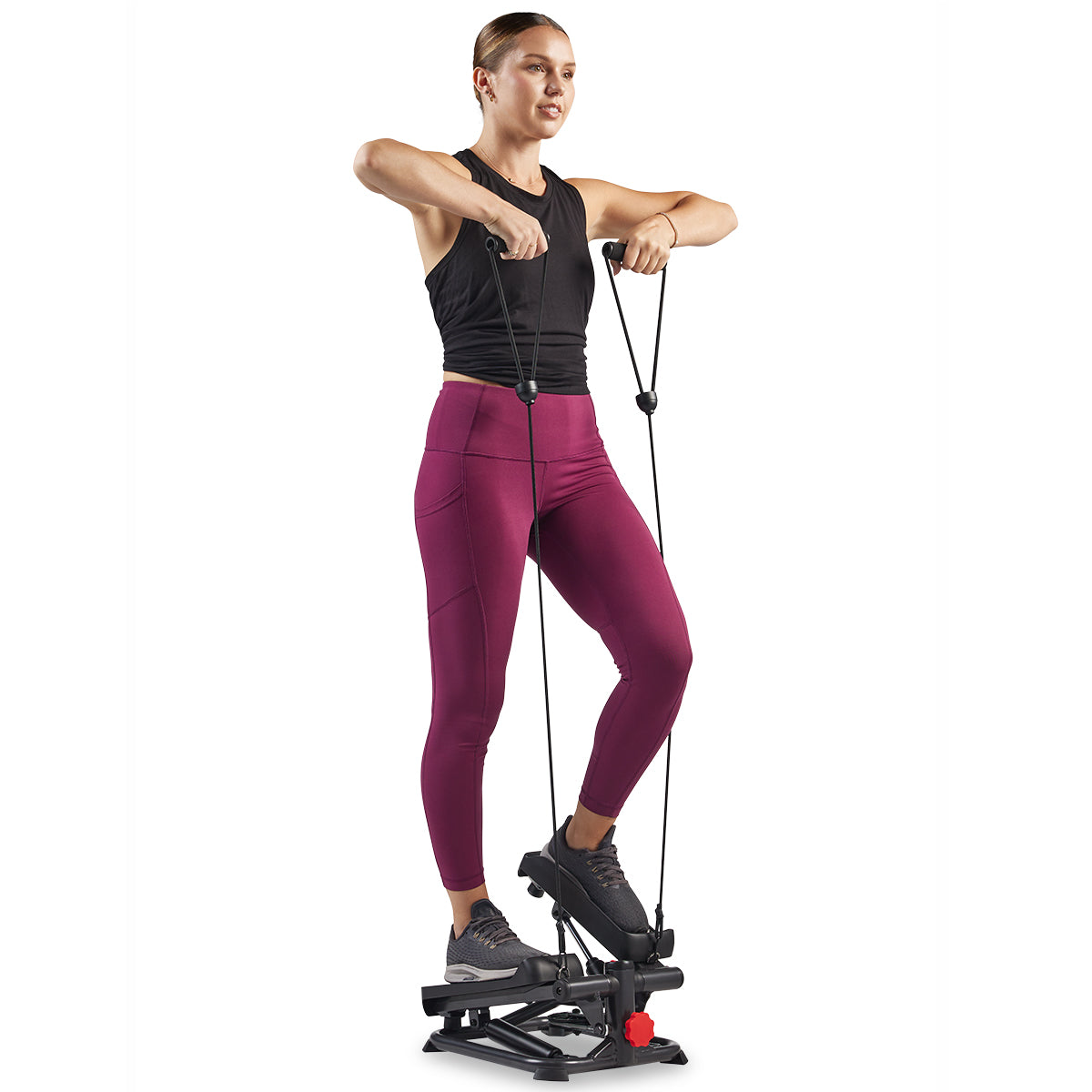  Smart Advanced Stair Exercise Stepper with Exercise Bands、mySite、ghnorth