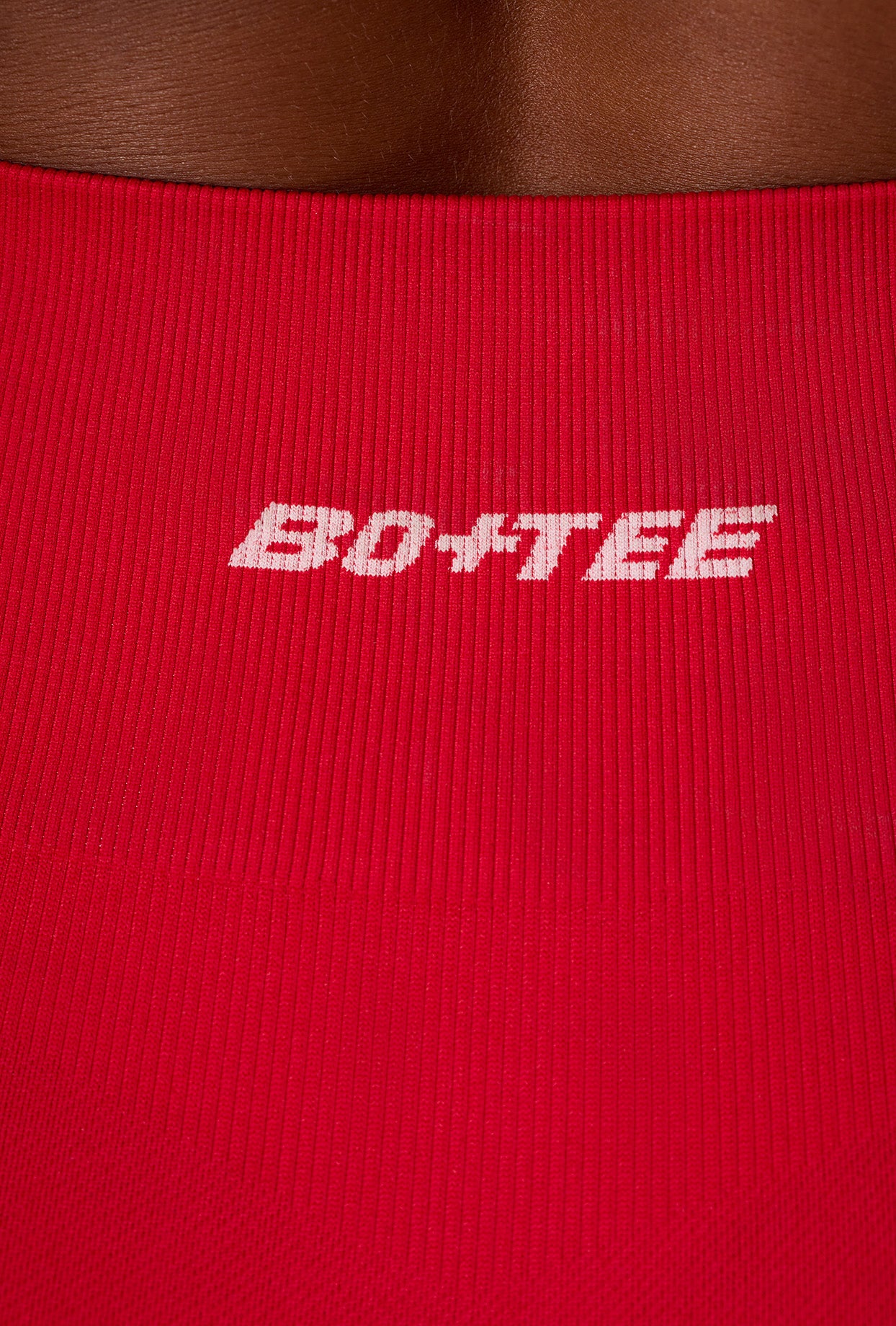 Super Sculpt Seamless Mini Shorts in Tango Red、mySite、solidvoid