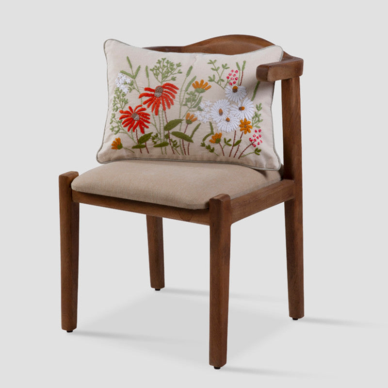 Cotton Cushion Cover | Beige | 35 x 50 cm、mySite、camillekostekn