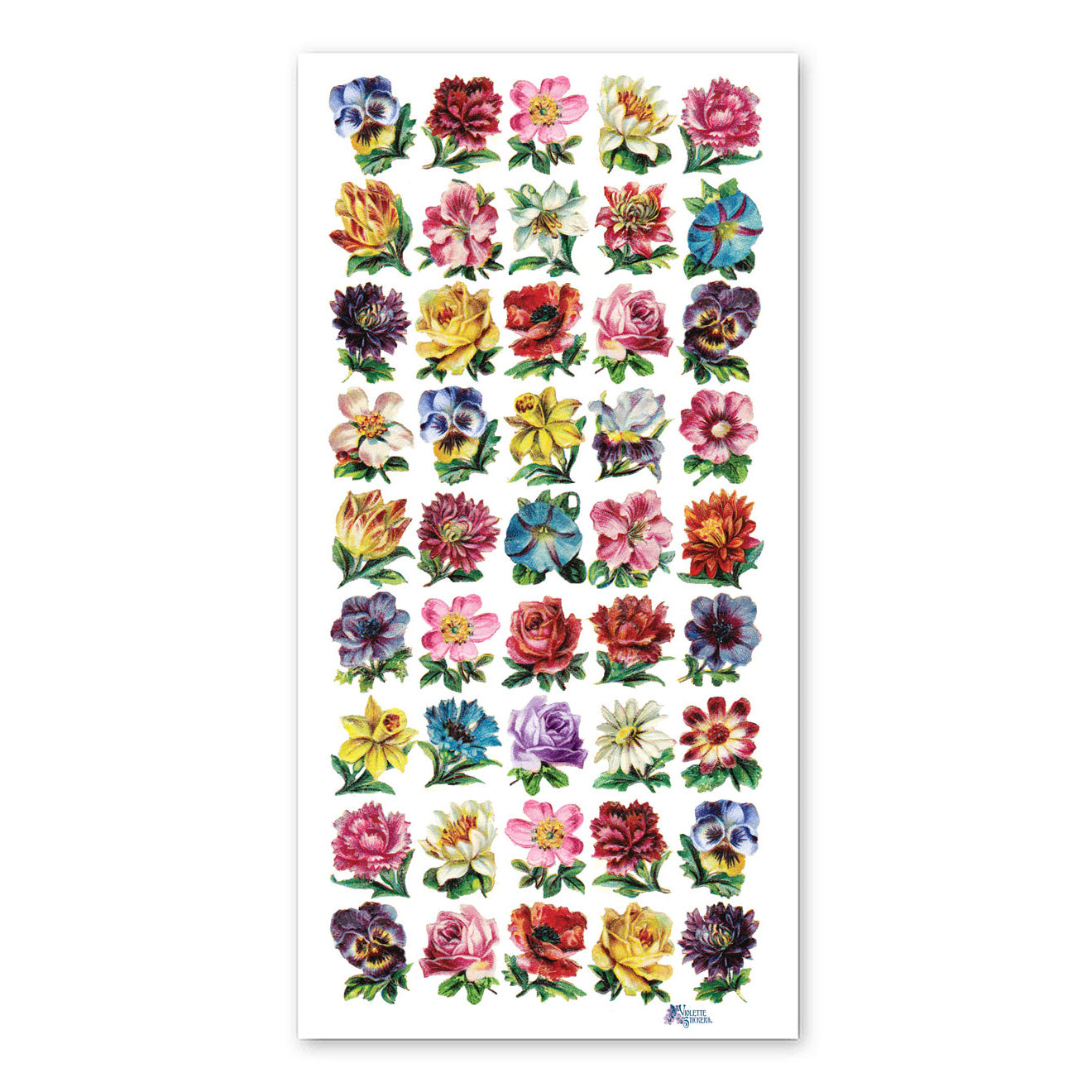  Mini Flowers Stickers、mySite、ghnorth