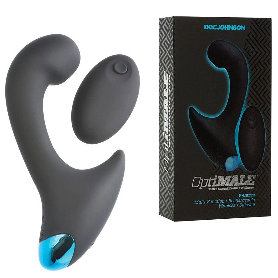 Optimale P-Curve Vibrating Prostate Massager & Wireless Silicone Anal Vibrator for Men、mySite、bottomscart