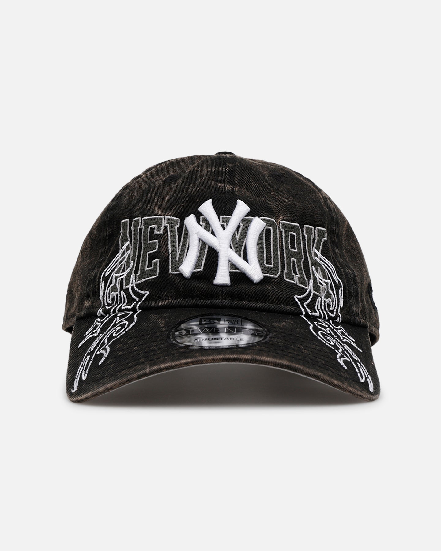 New Era New York Yankees 'Tribal' Classic Casual Strapback Washed Black、mySite、zt4zffjzw