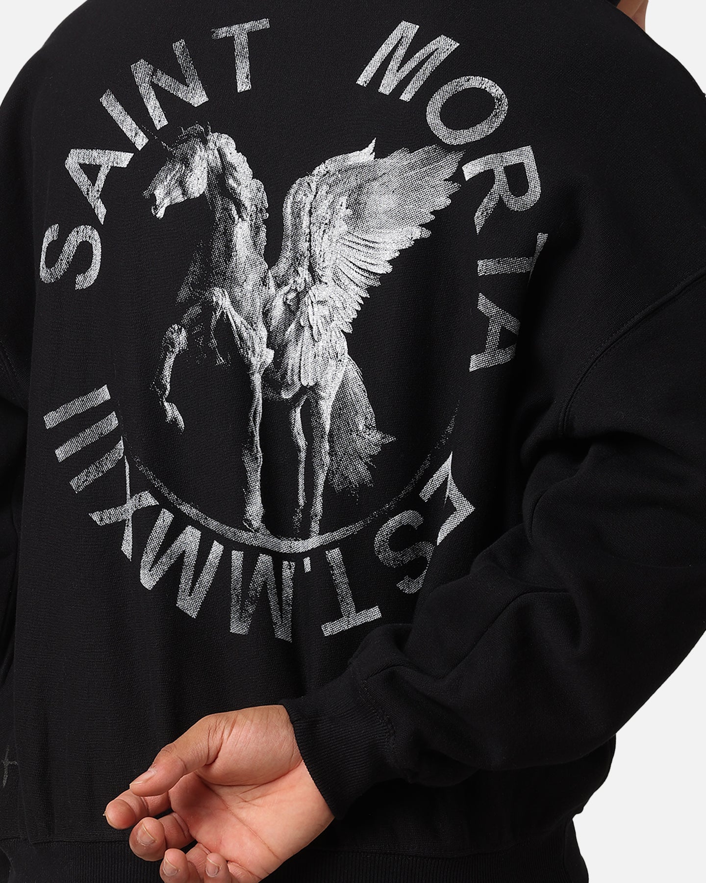 Saint Morta Pegasus Premium Hoodie Black、mySite、zt4zffjzw