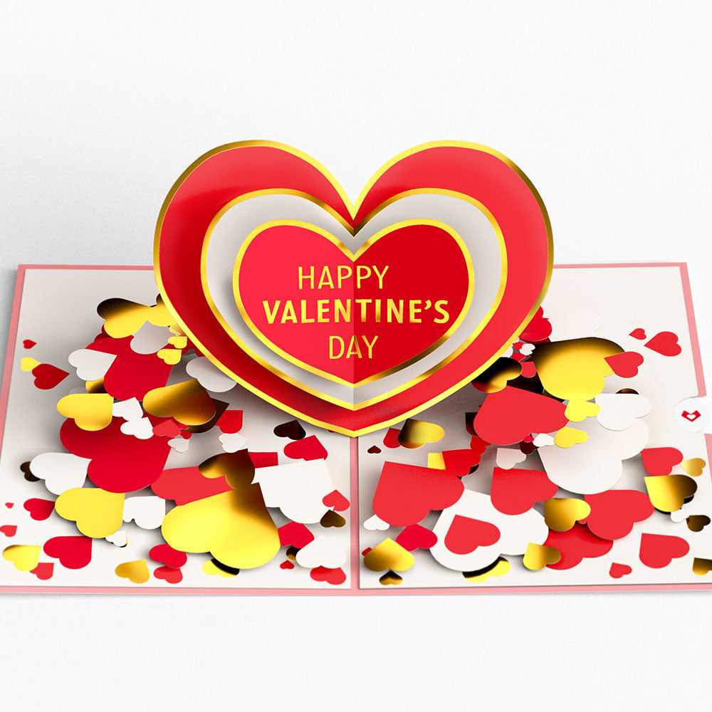 Sending Love Valentine's Day Pop-Up Card、mySite、solidvoid