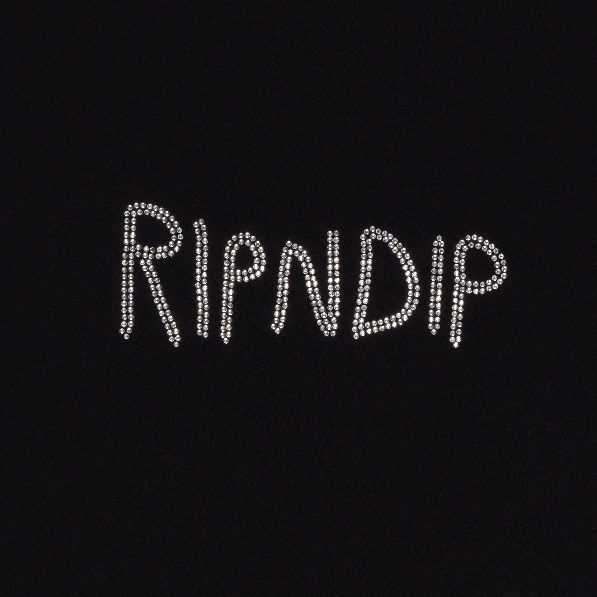  OG RIPNDIP Cropped Rhinestone Tank (Black)、mySite、merchandisen