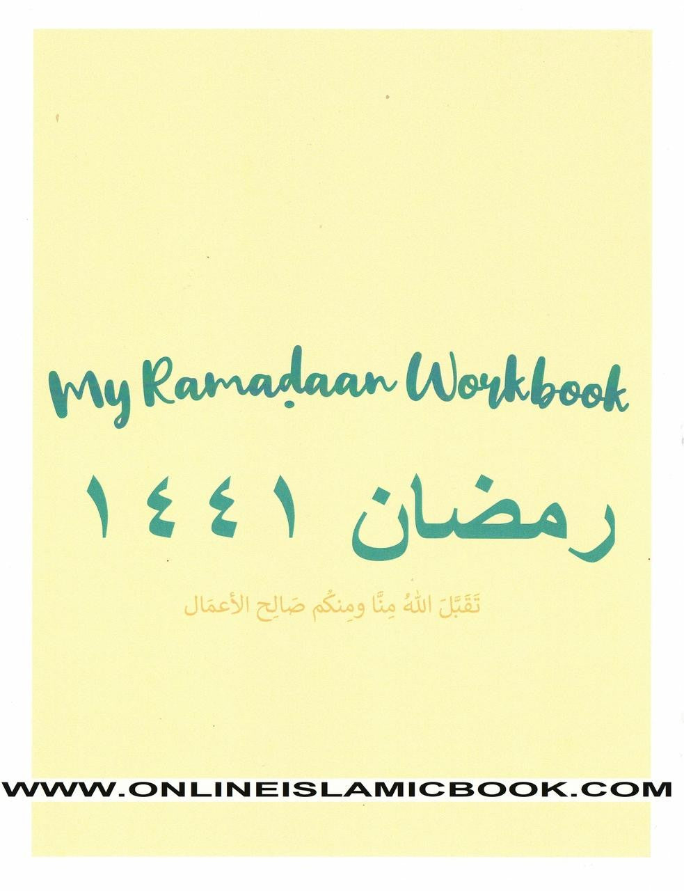 My Ramadan Workbook By Umm Zakariyya、mySite、topwebapps